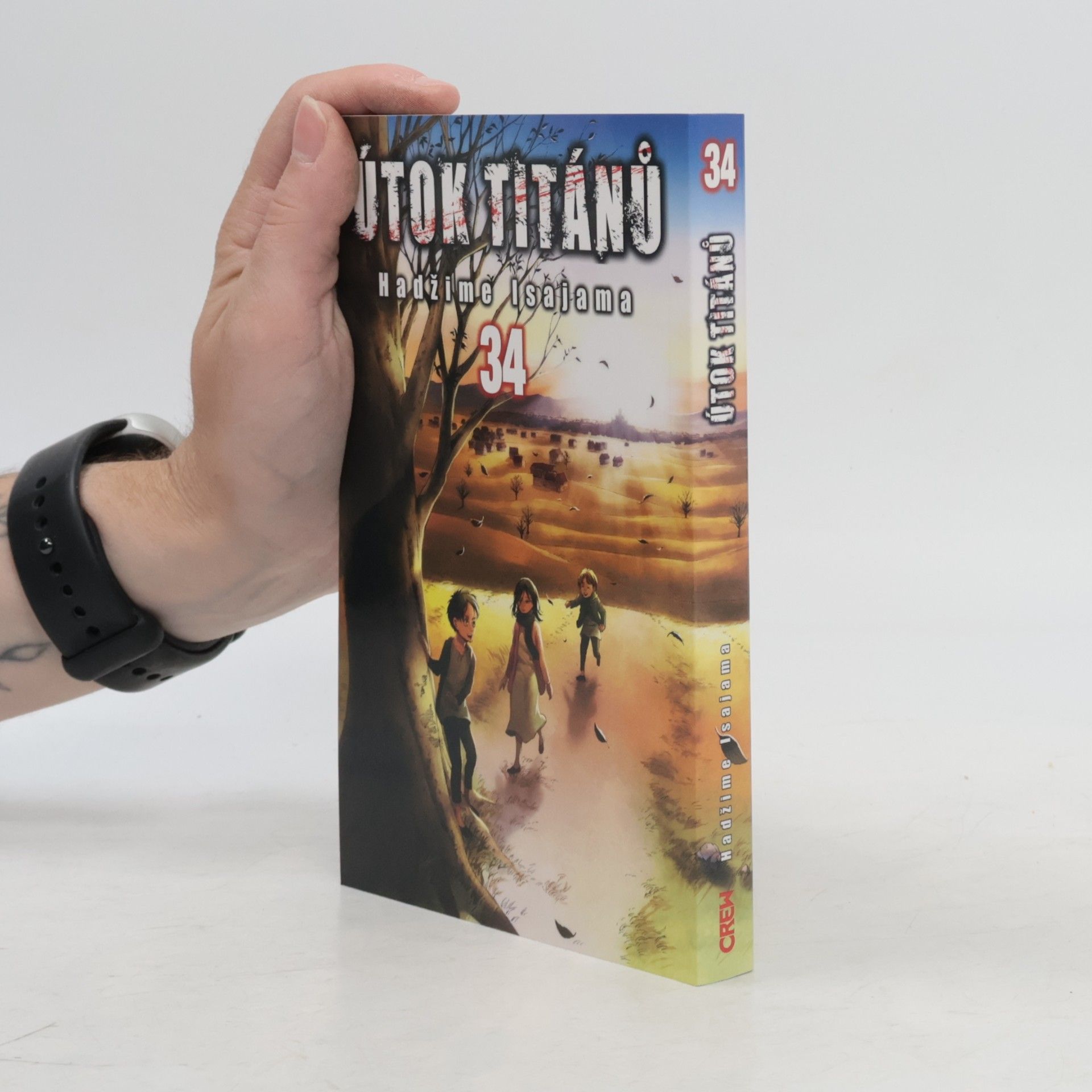 Hajime Isayama Útok titánů. 34