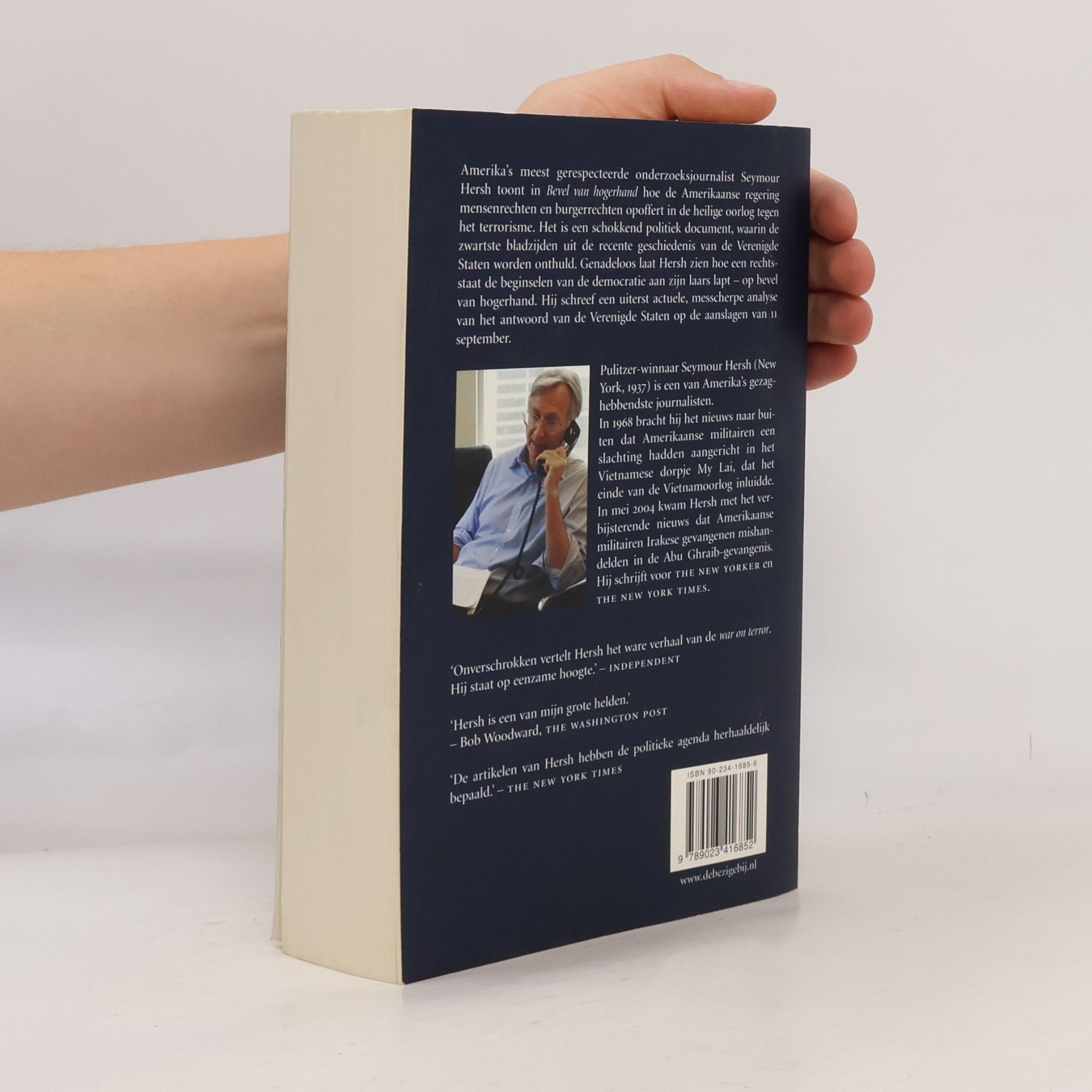 Seymour Hersh Bevel van hogerhand