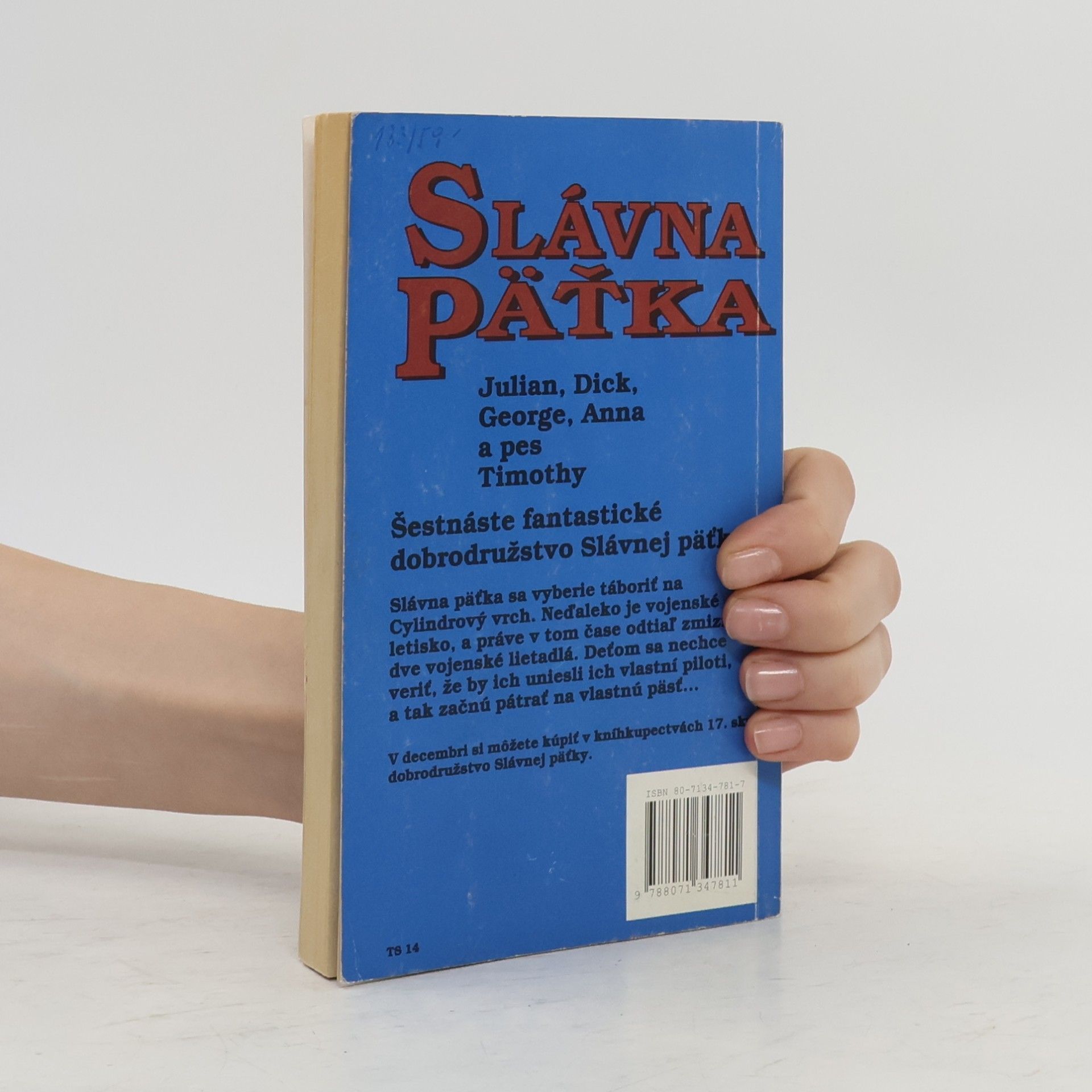 Enid Blyton Päťka na Cylindrovom vrchu