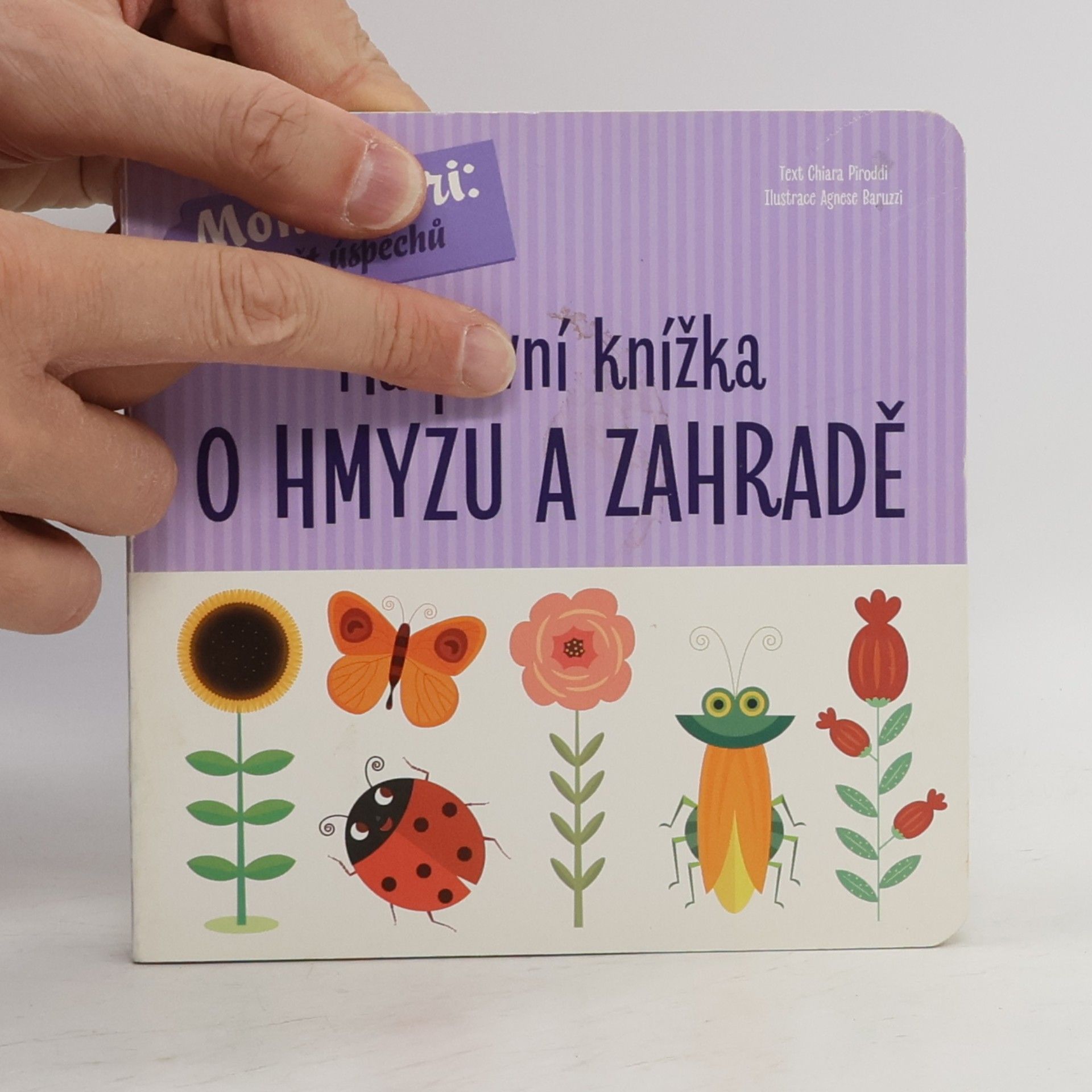 Chiara Piroddi Má první knížka o hmyzu a zahradě