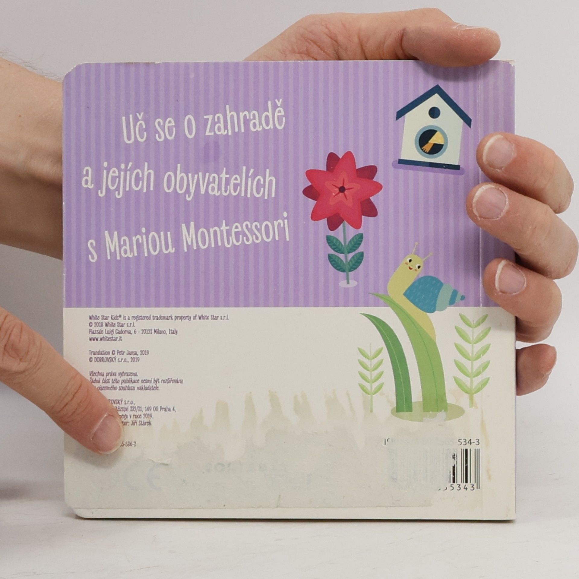 Chiara Piroddi Má první knížka o hmyzu a zahradě