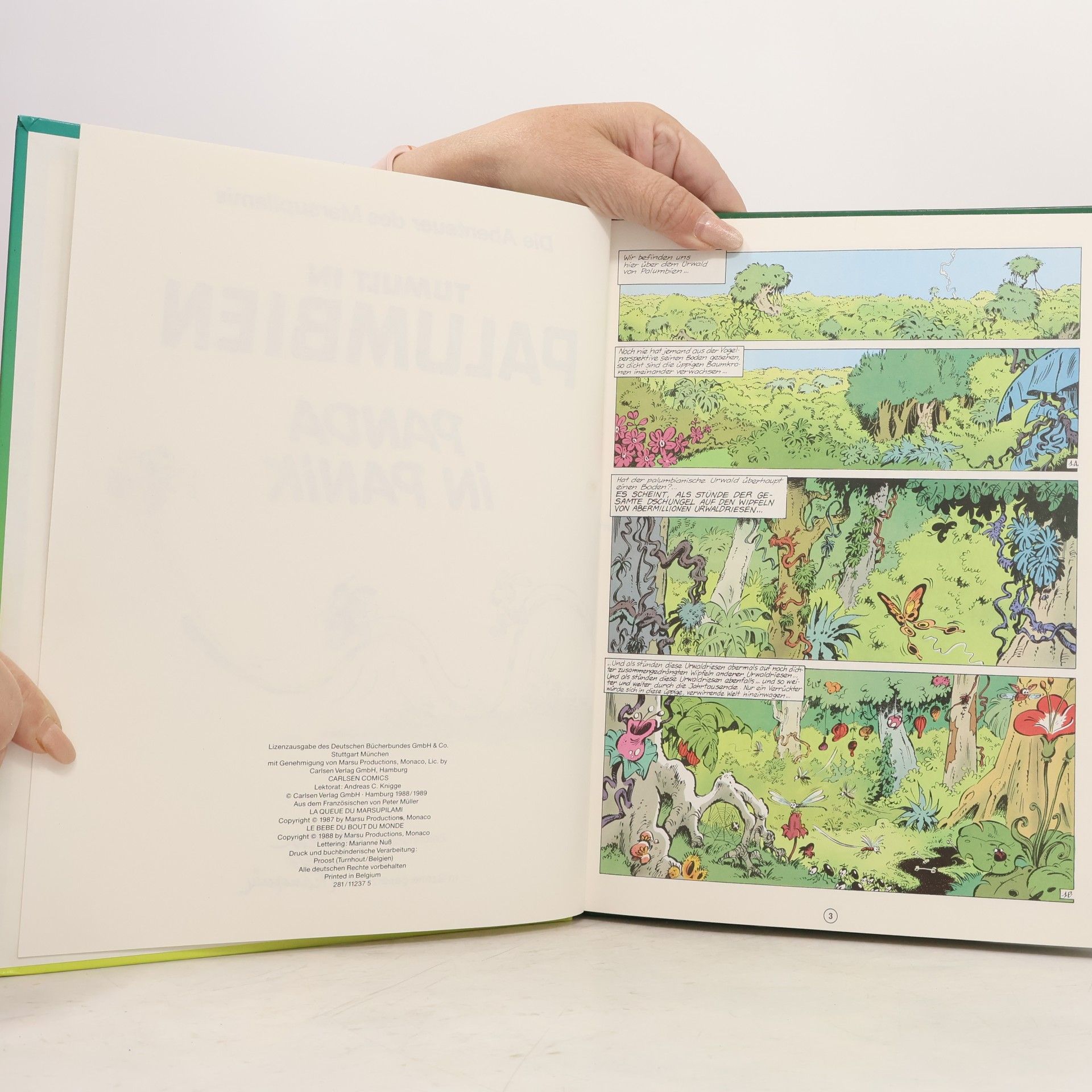 Autorenkollektiv Die Abenteuer des Marsupilamis Tulmut in Palumbien. Panda in Panik