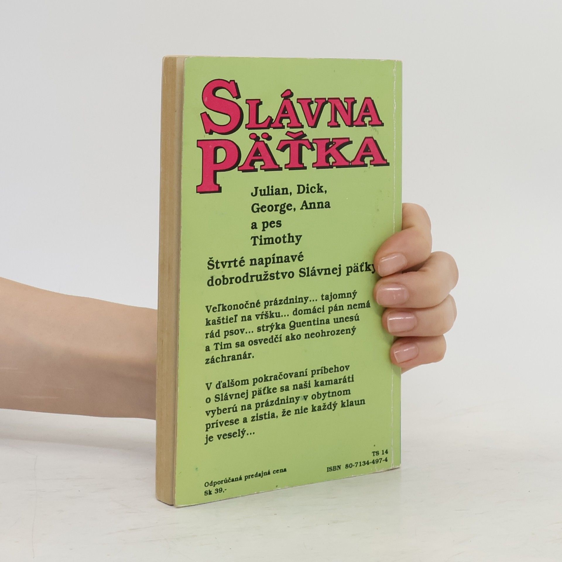 Enid Blyton Slávna päťka na Pašeráckom vŕšku