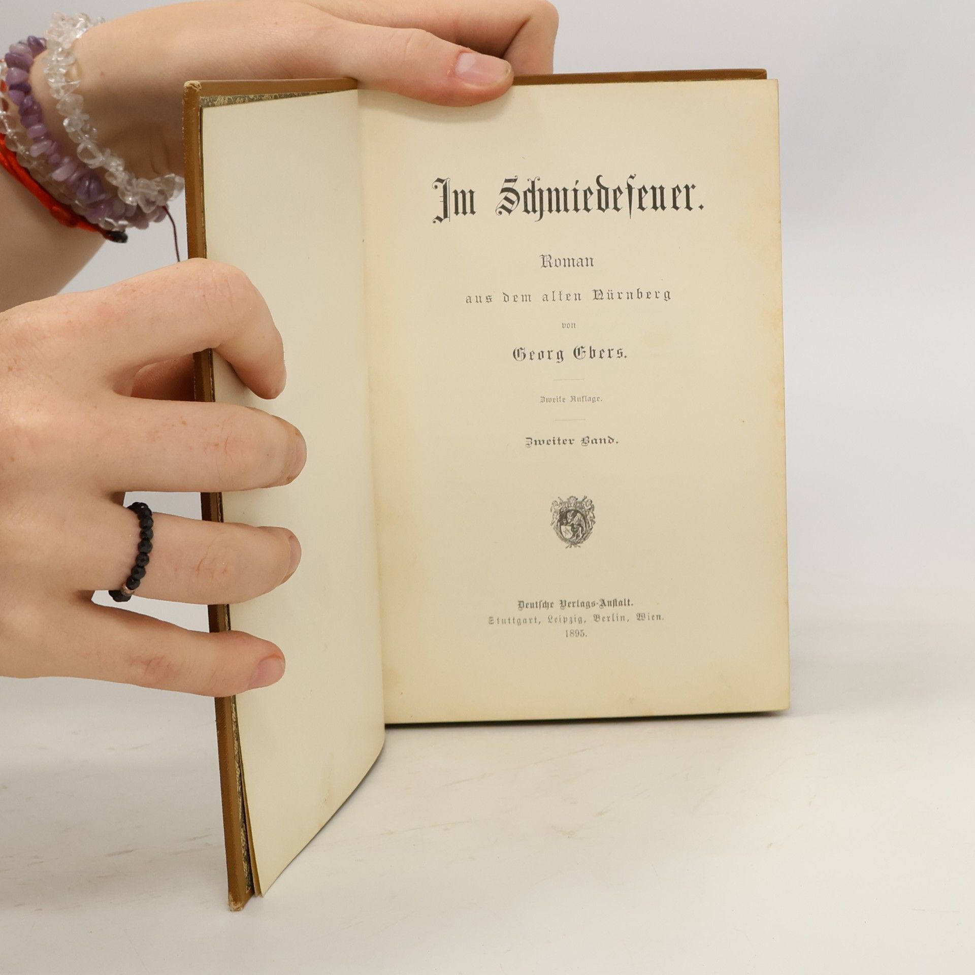 Georg Ebers  Im Schmiedefeuer 2