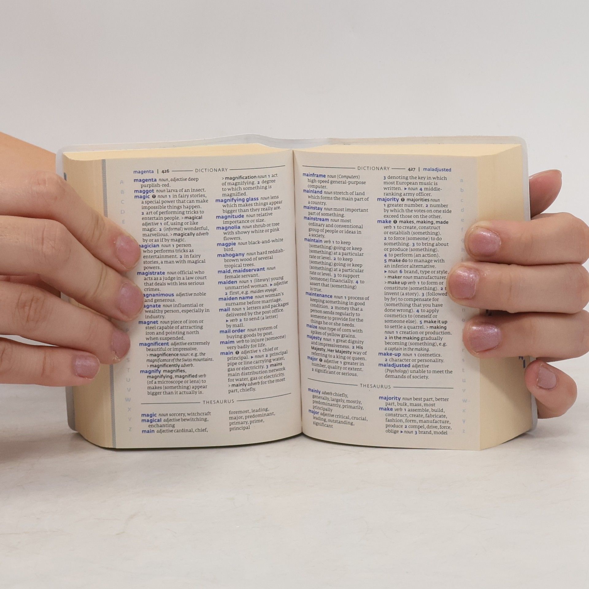 Collins Dictionaries Collins GEM School Dictionary & Thesaurus - In Colour