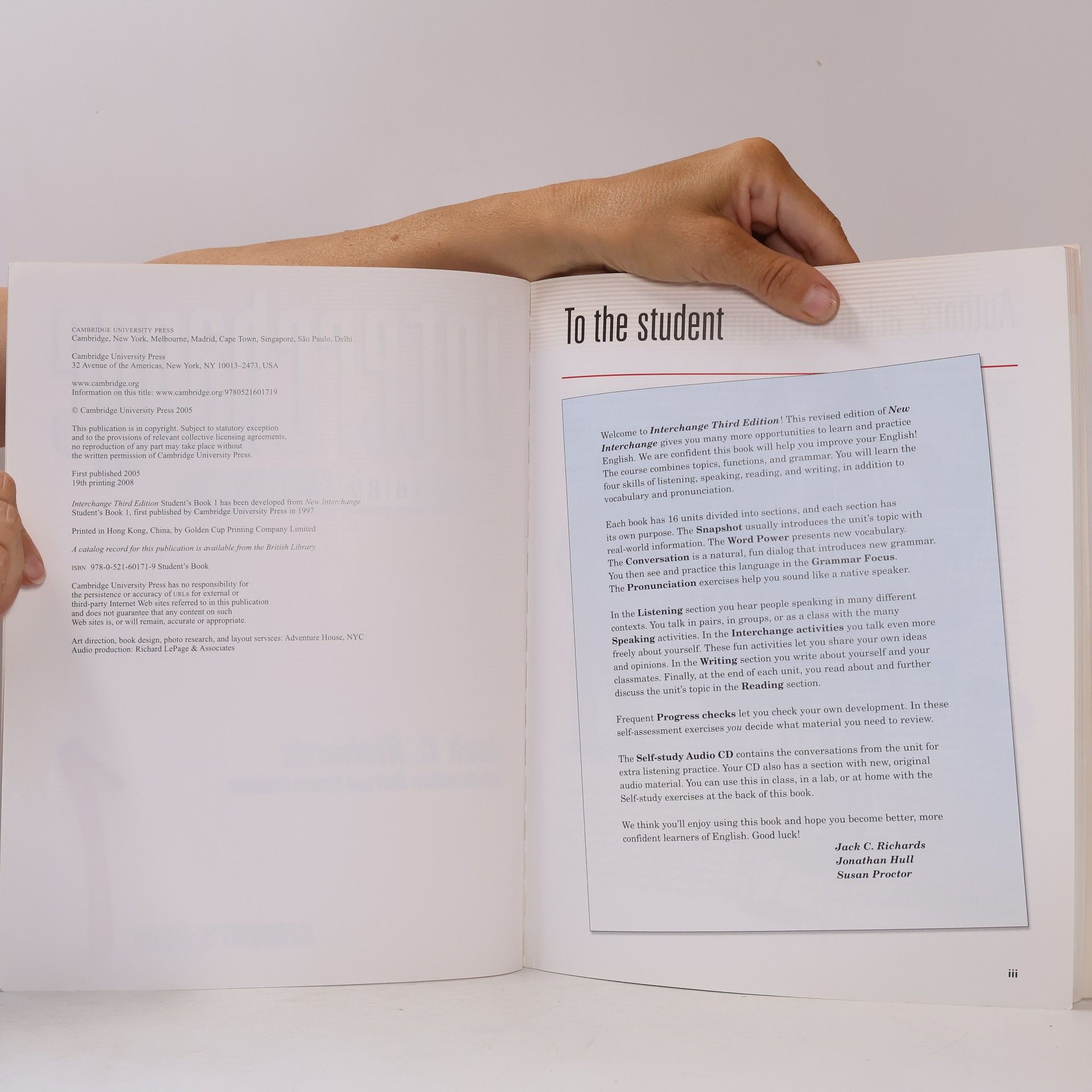 Jack Croft Richards Interchange 1 Student's Book - Third Edition