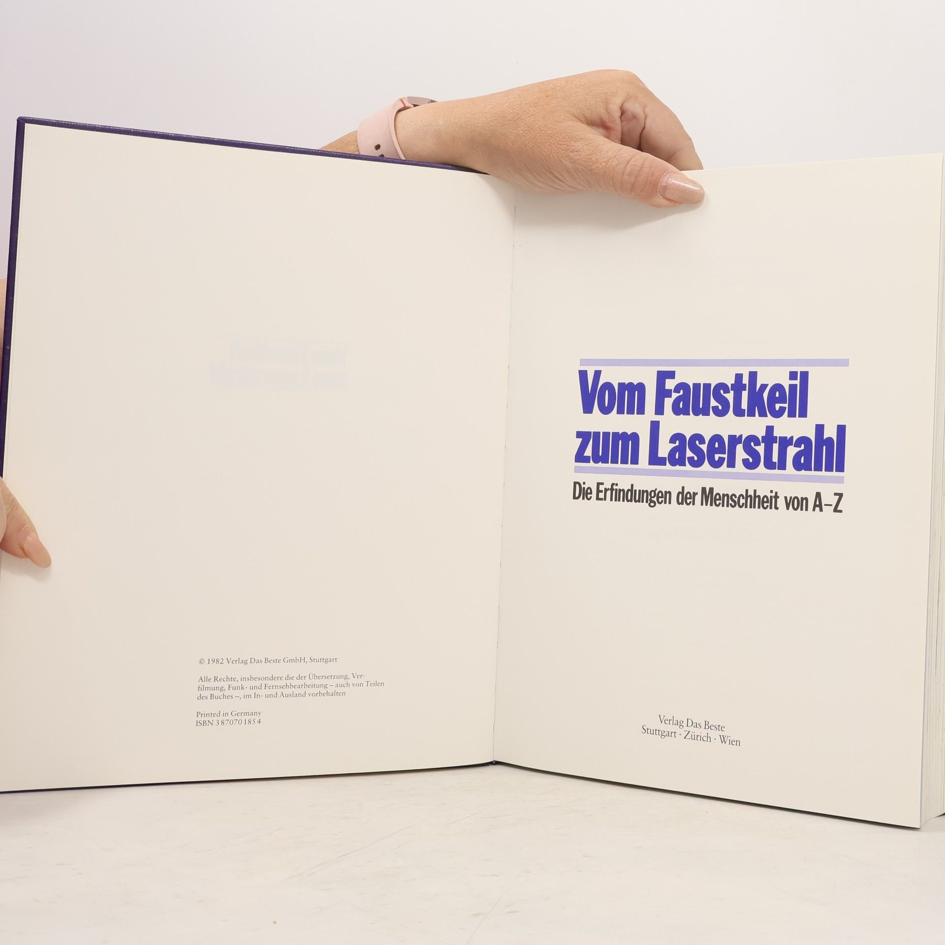 Autorenkollektiv Vom Faustkeil zum Laserstrahl