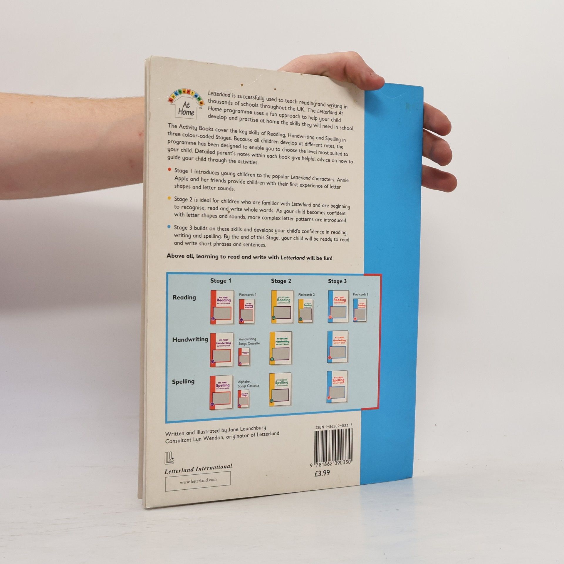 Jane Launchbury Handwriting Activity Book 3