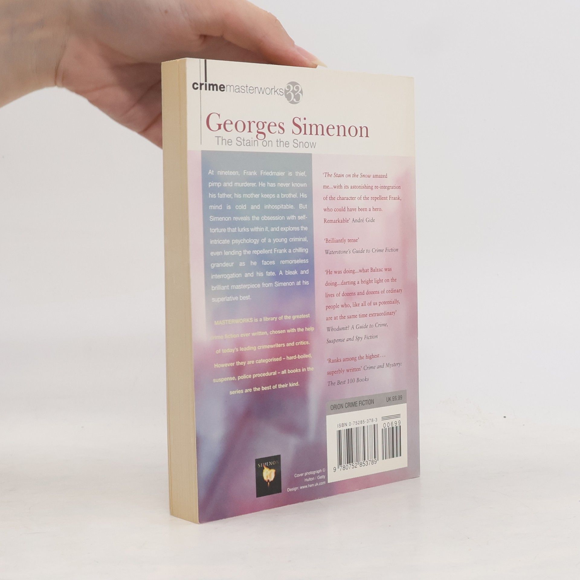 Georges Simenon Crime Masterworks - 33: The Stain on the Snow