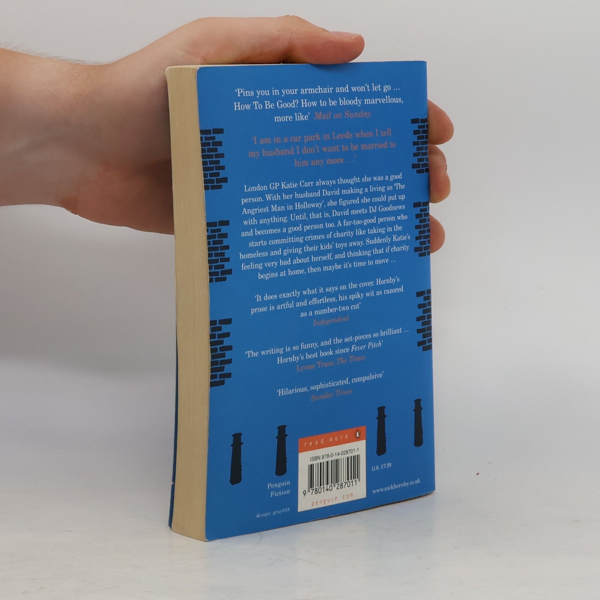 Nick Hornby How to be Good