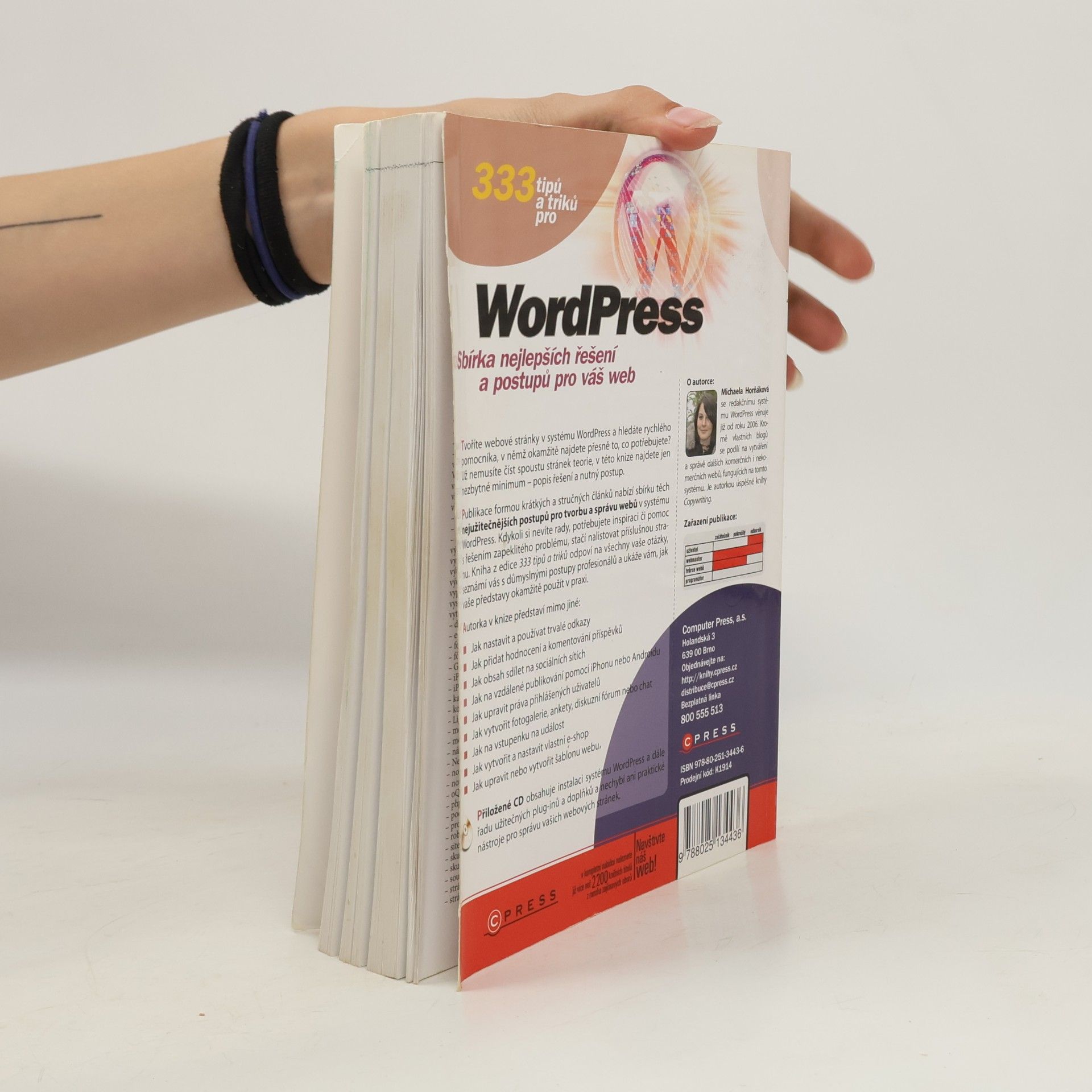 Michaela Horňáková 333 tipů a triků pro WordPress