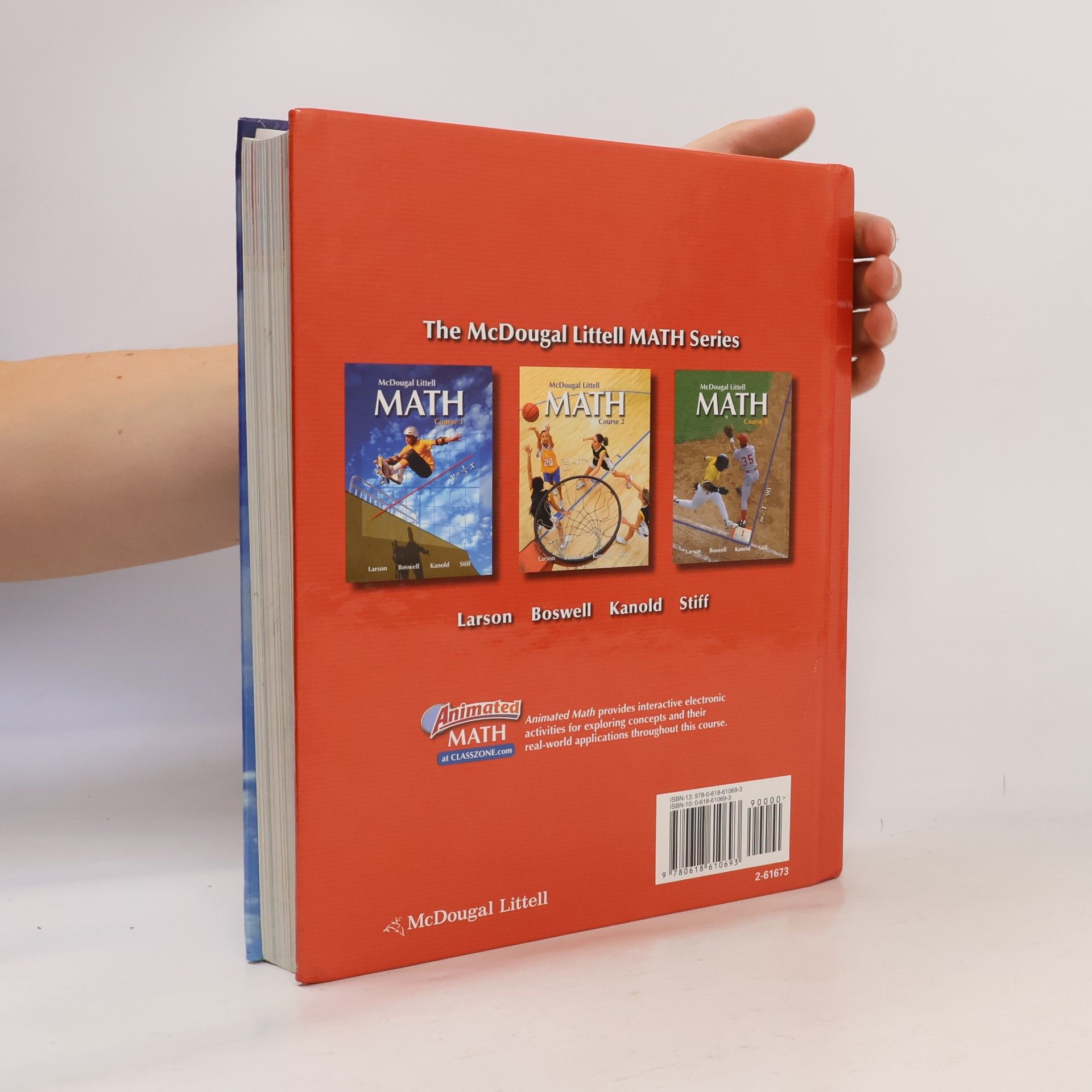 Ron Larson McDougal Littell Middle School Math: Math Course 1, Grades 6-8