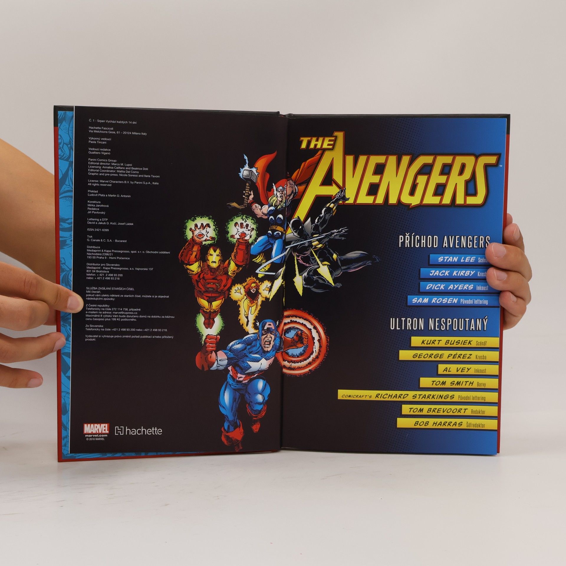 Stan Lee Nejmocnější hrdinové Marvelu 1. Avengers
