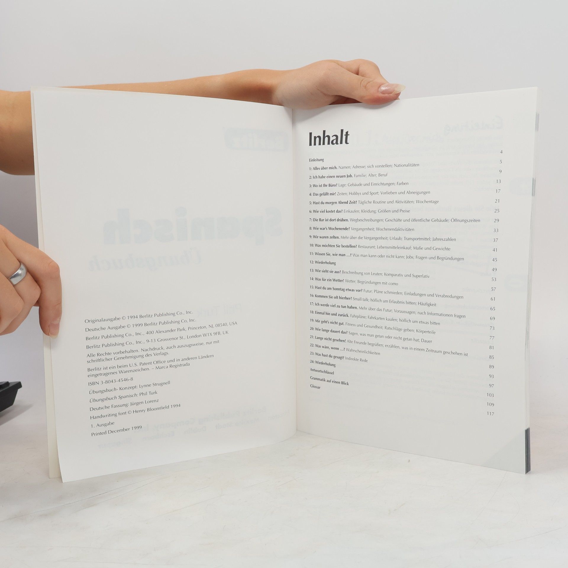 Phil Turk Übungsbuch Spanisch