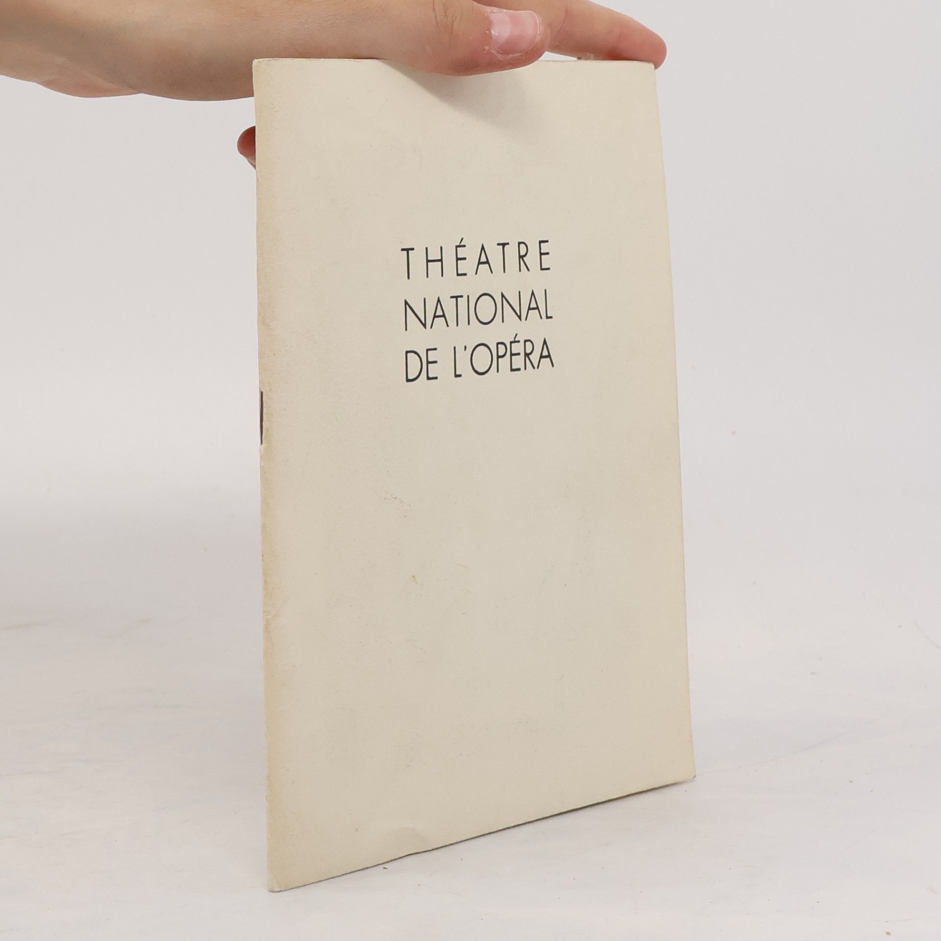 Autores varios Théatre national de l´opéra