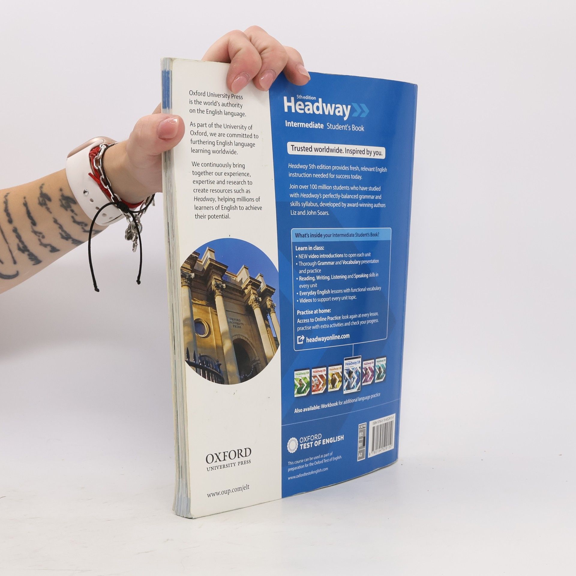 Autorenkollektiv New Headway Fifth Edition Intermediate Student's Book with Online Practice