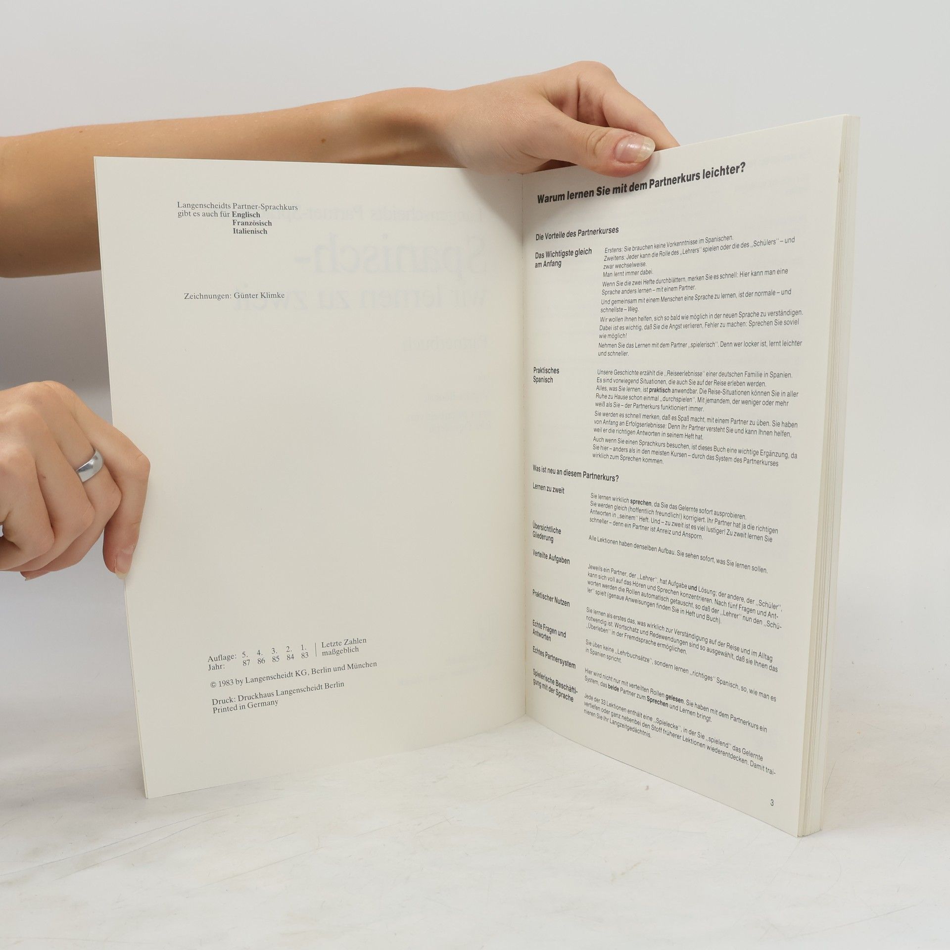Autorenkollektiv Spanisch-wir lernen zu zweit
