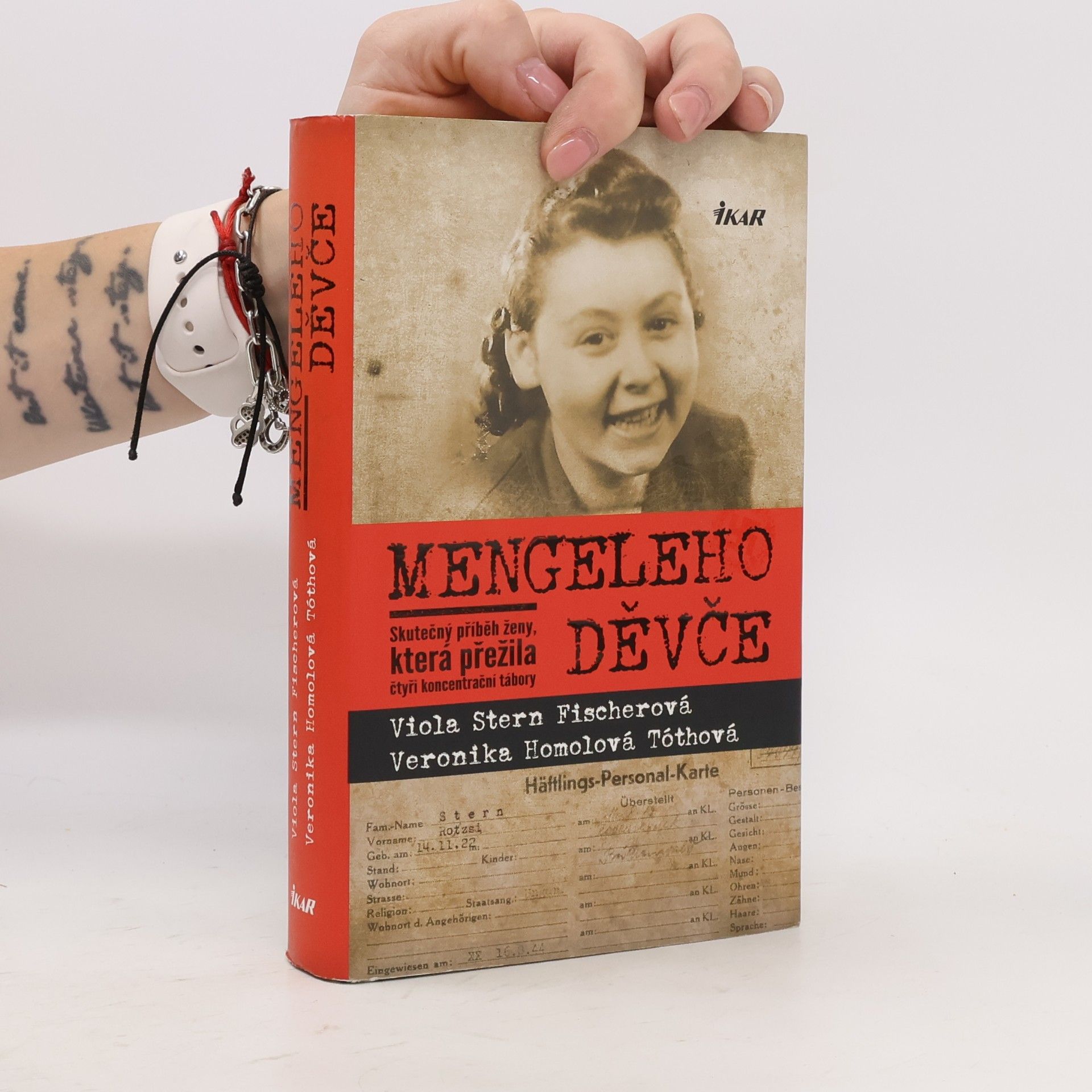 Veronika Homolová Tóthová Mengeleho děvče