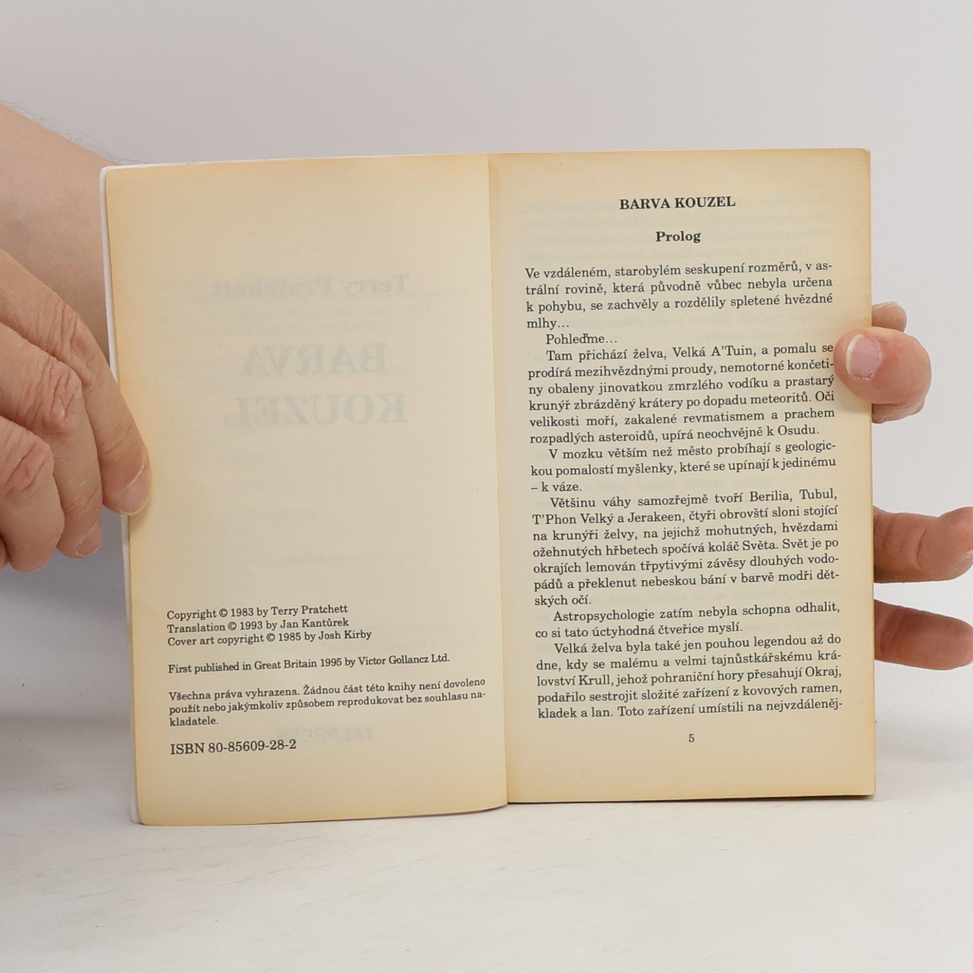 Terry Pratchett Barva kouzel