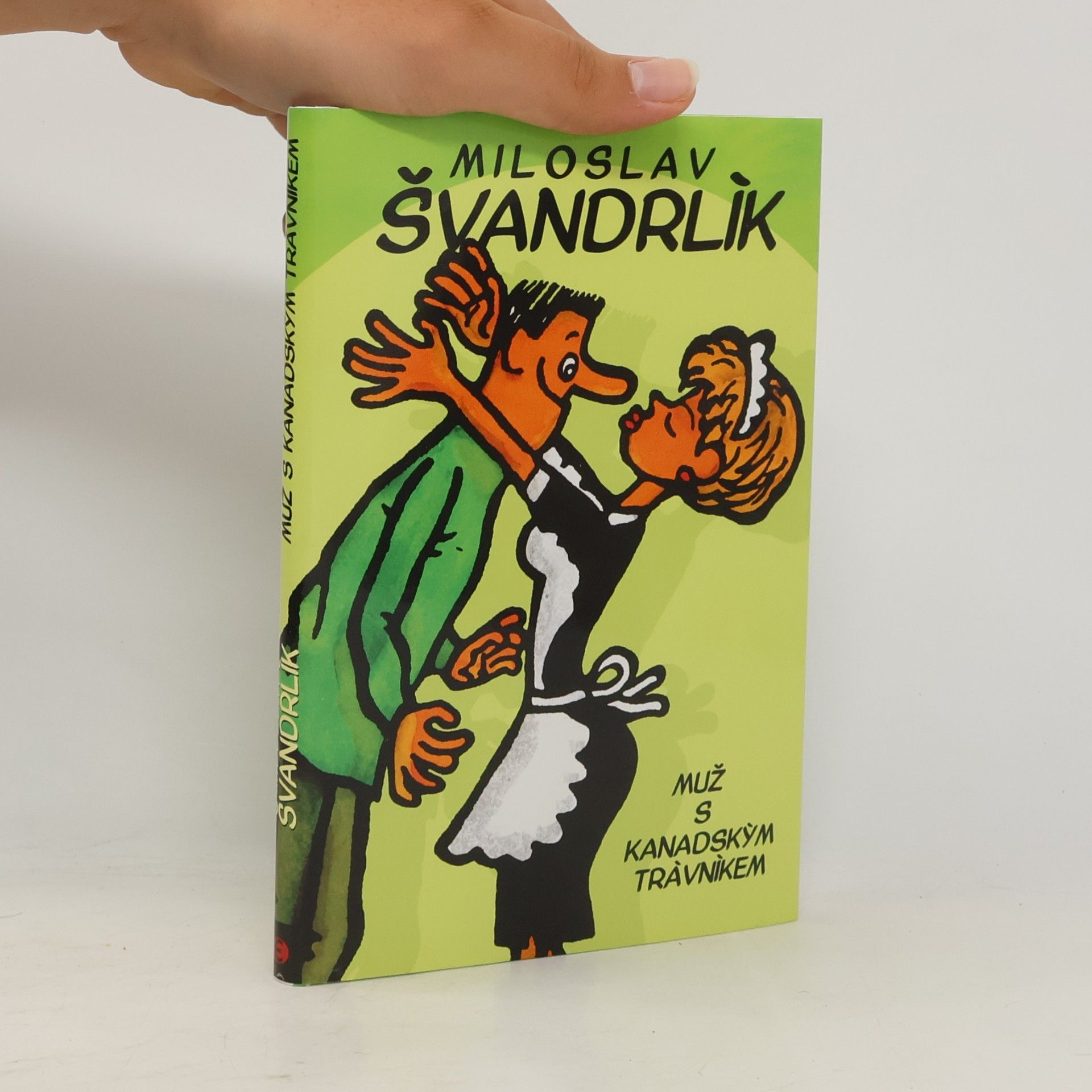 Miloslav Švandrlík Muž s kanadským trávníkem