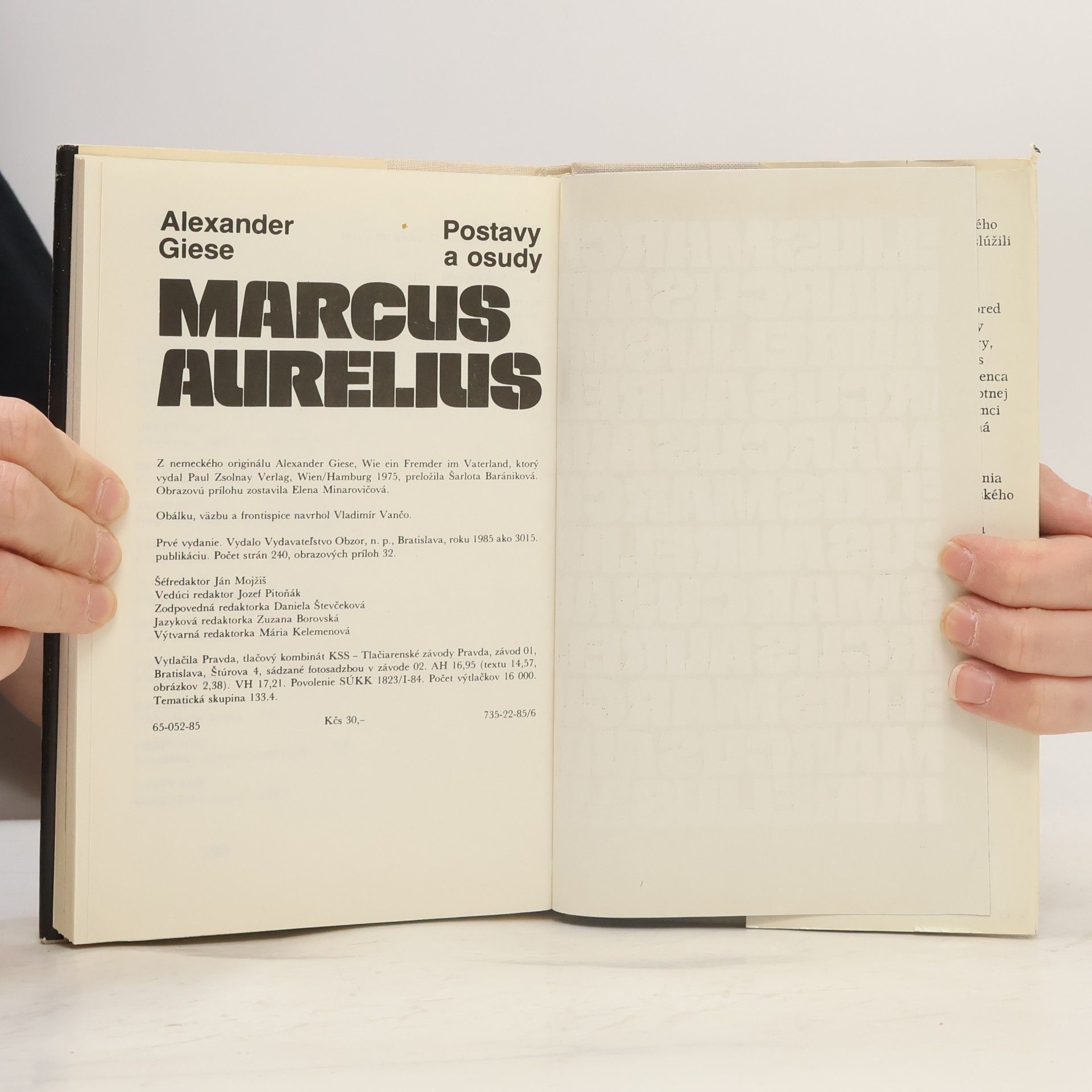 Alexander Giese Marcus Aurelius