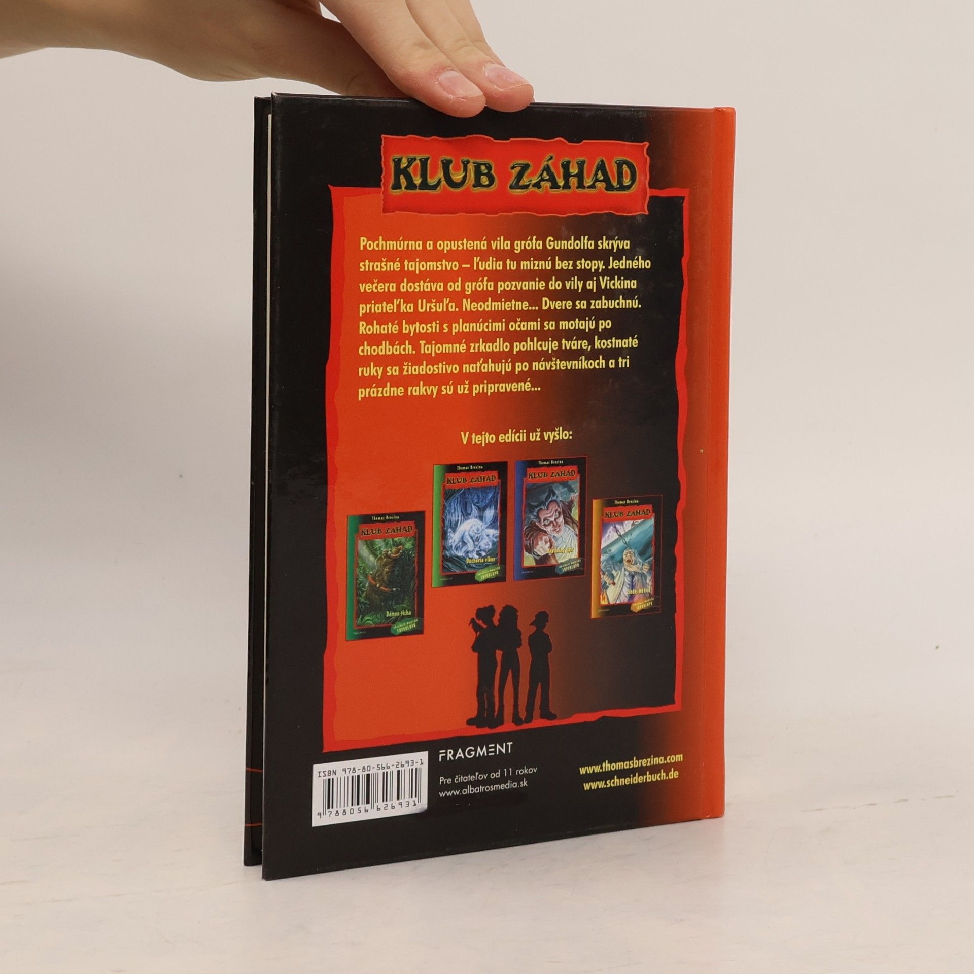 Thomas Brezina Klub záhad. Pomsta grófa Gundolfa