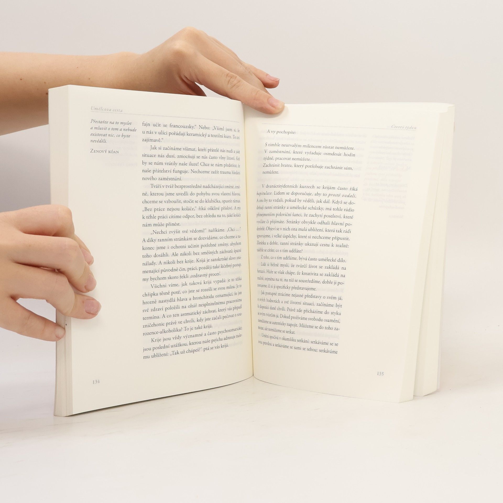 Julia Cameron Umělcova cesta. Duchovní cesta k vyšší kreativitě