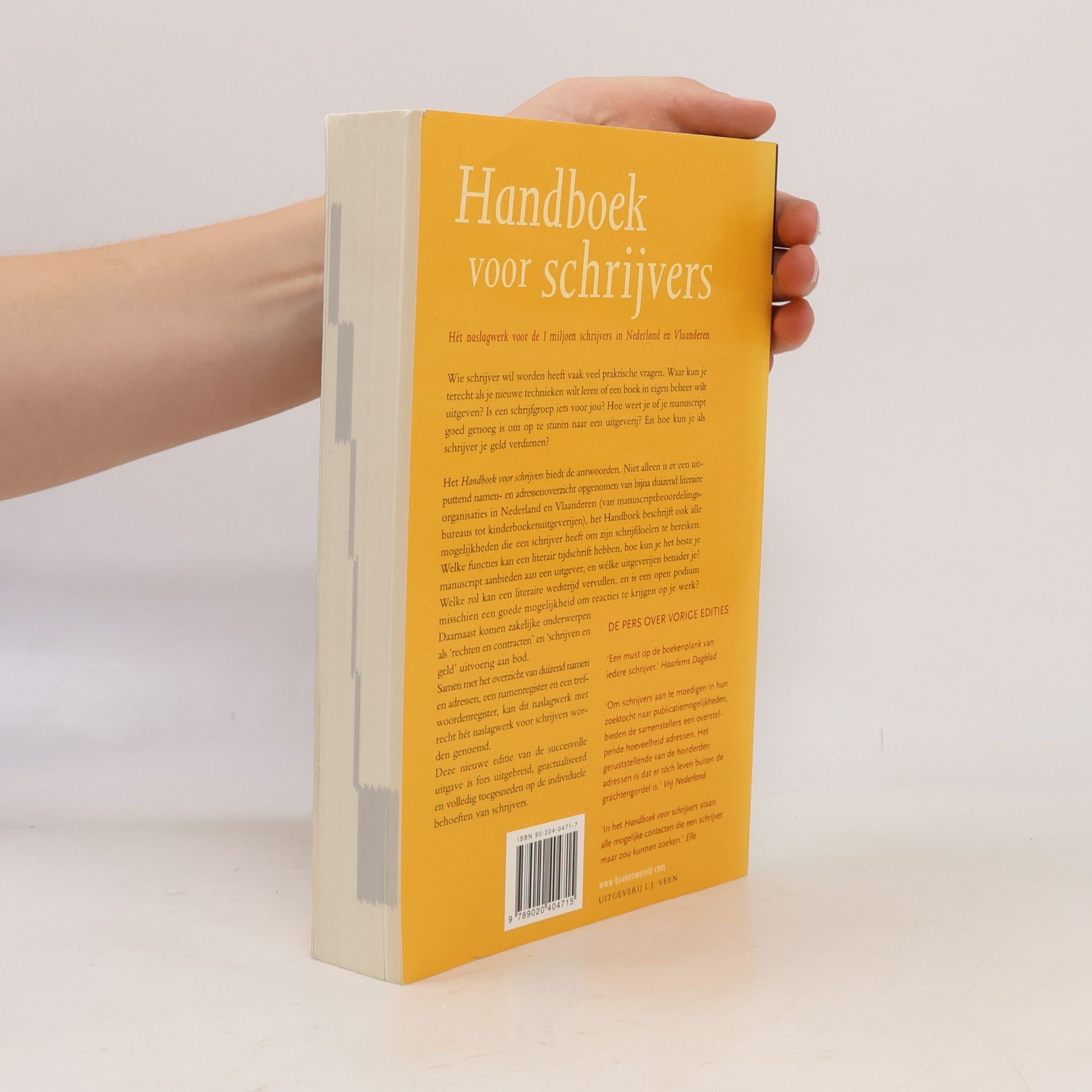 Maaike Molhuysen Handboek voor schrijvers 2003-2004