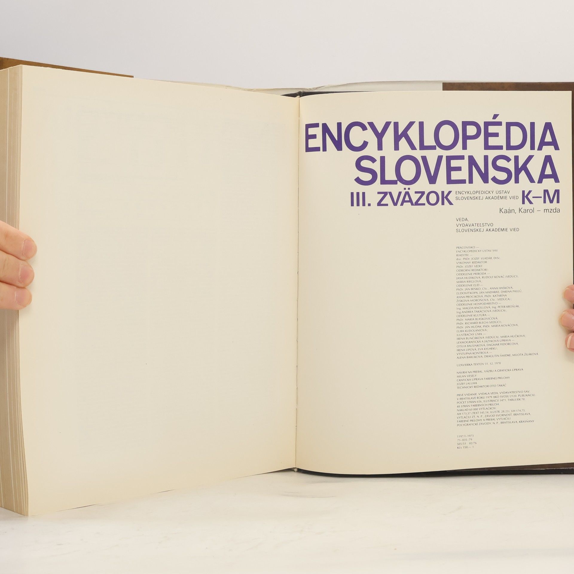 Collectif d'auteurs Encyklopédia Slovenska III. K-M