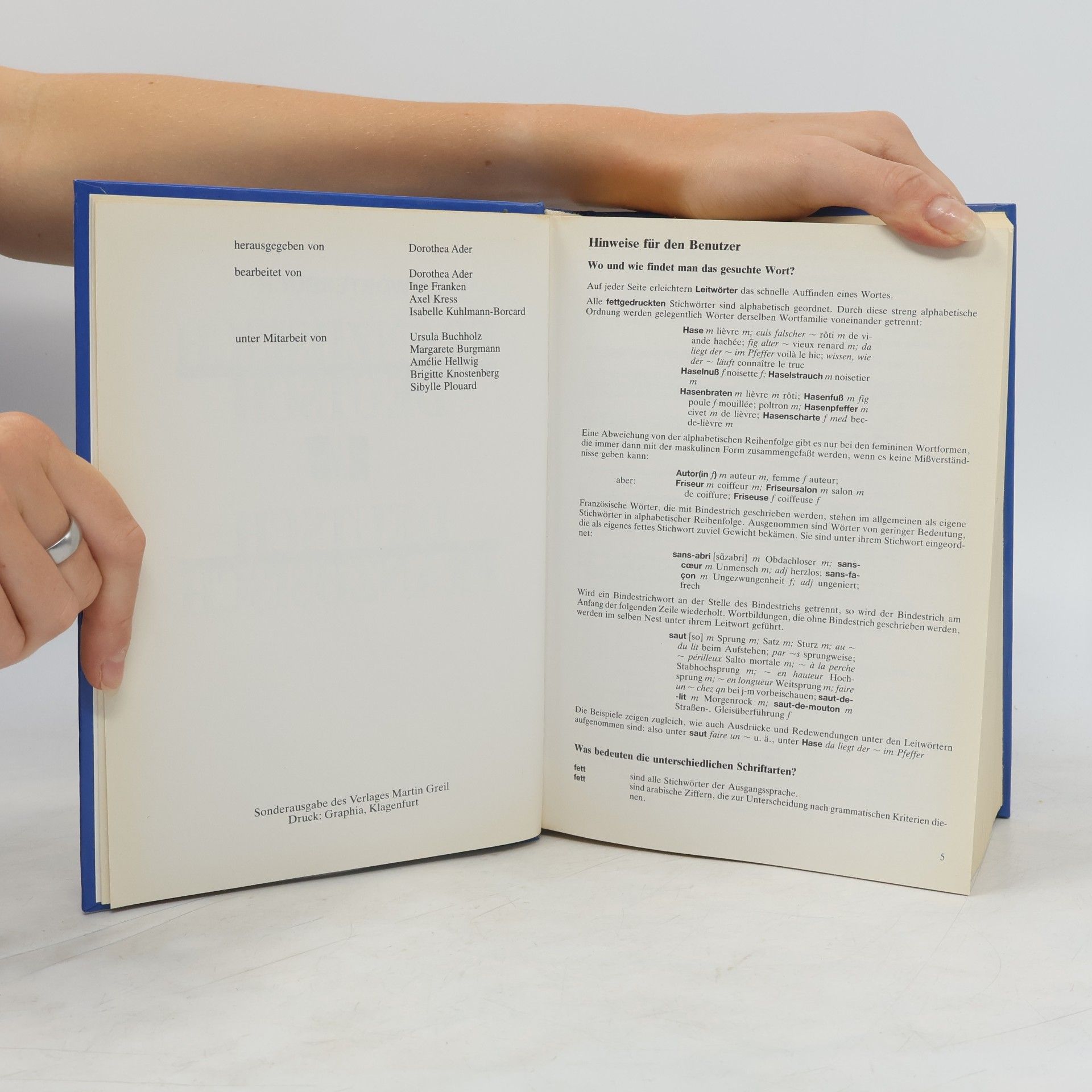 Autores varios Wörterbuch französisch-deutsch, deutsch-französisch