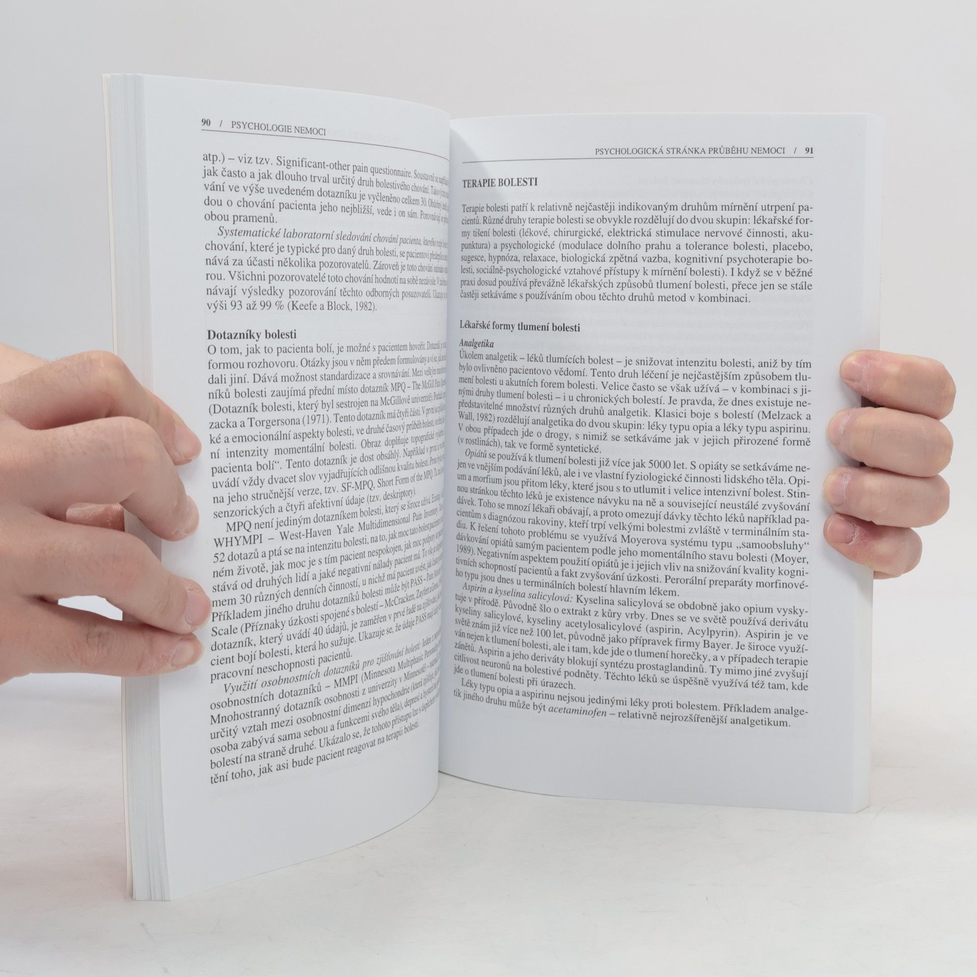 Jaro Křivohlavý Psychologie nemoci