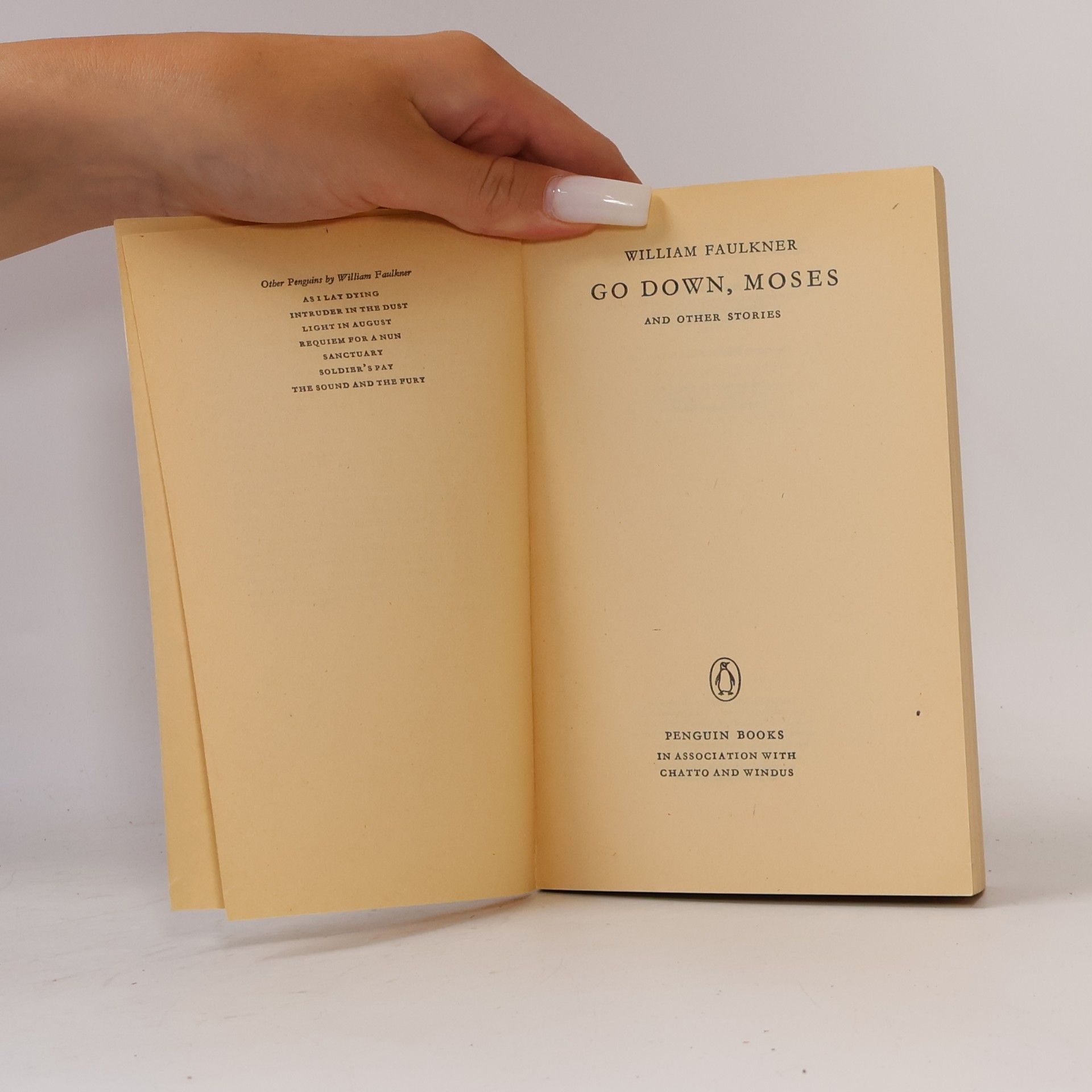 William Faulkner Go Down, Moses