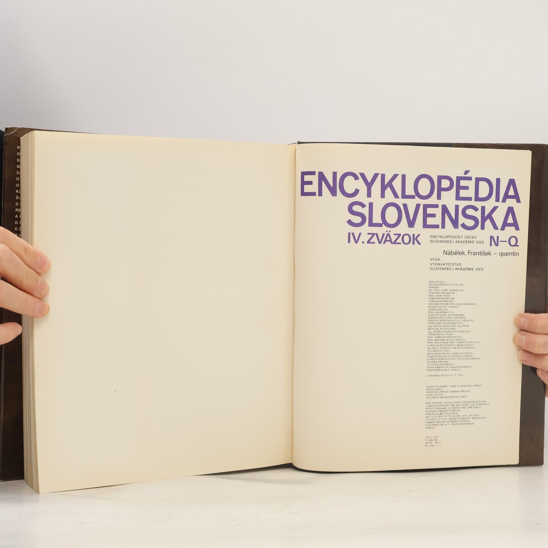 Various authors Encyklopédia Slovenska IV. zväzok N-Q