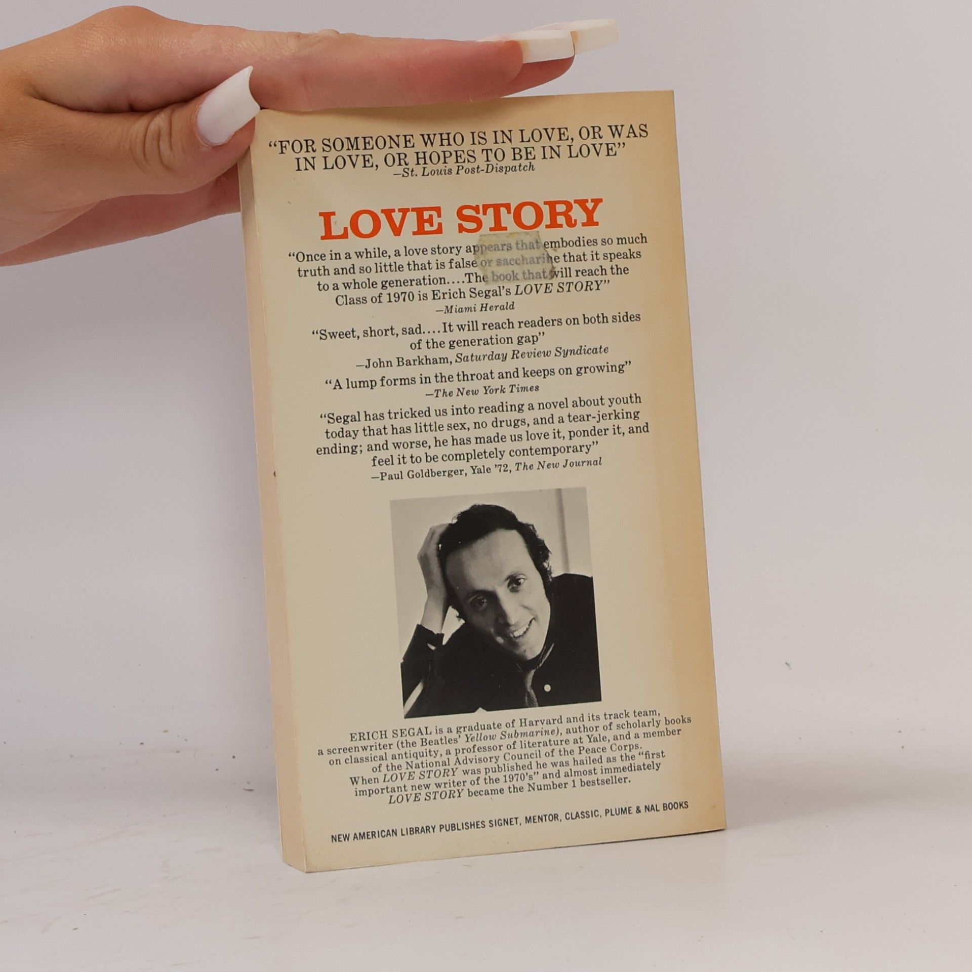 Erich Segal Love Story