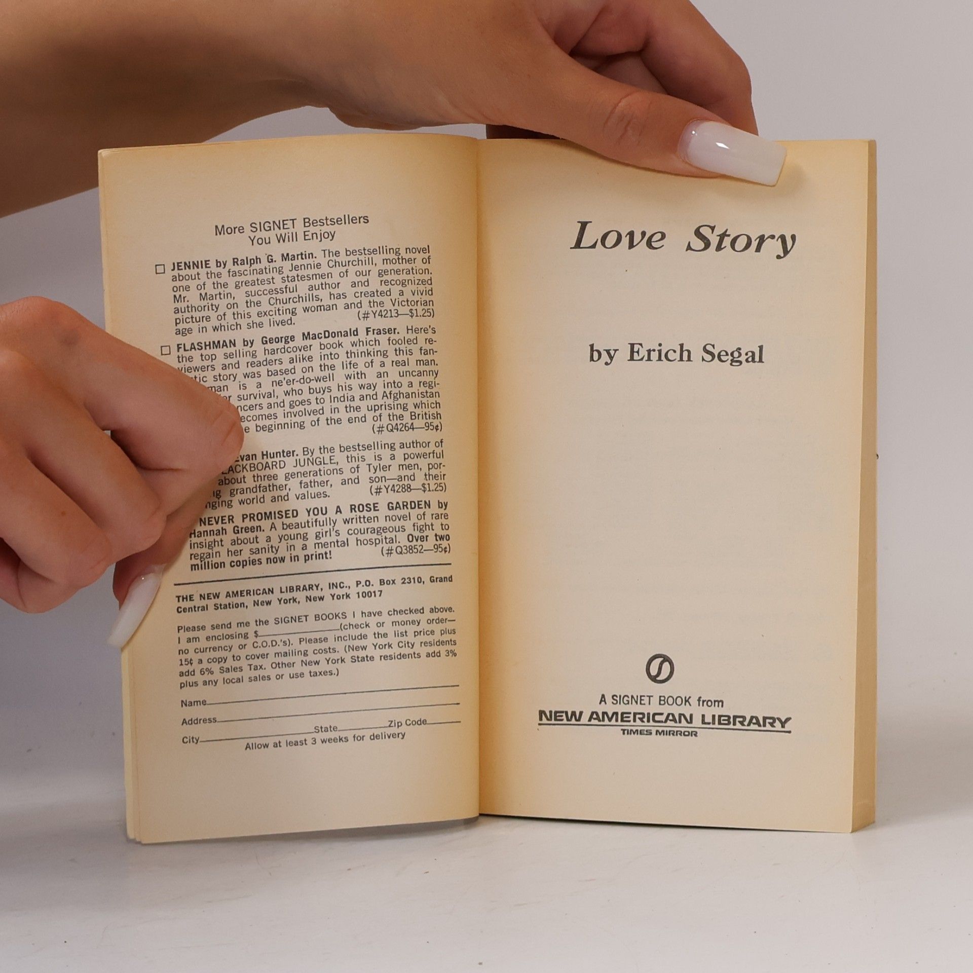 Erich Segal Love Story