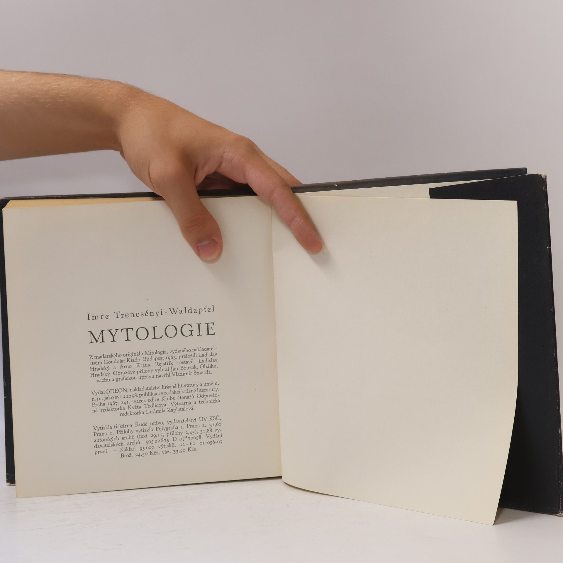 Imre Trencsényi Waldapfel Mytologie