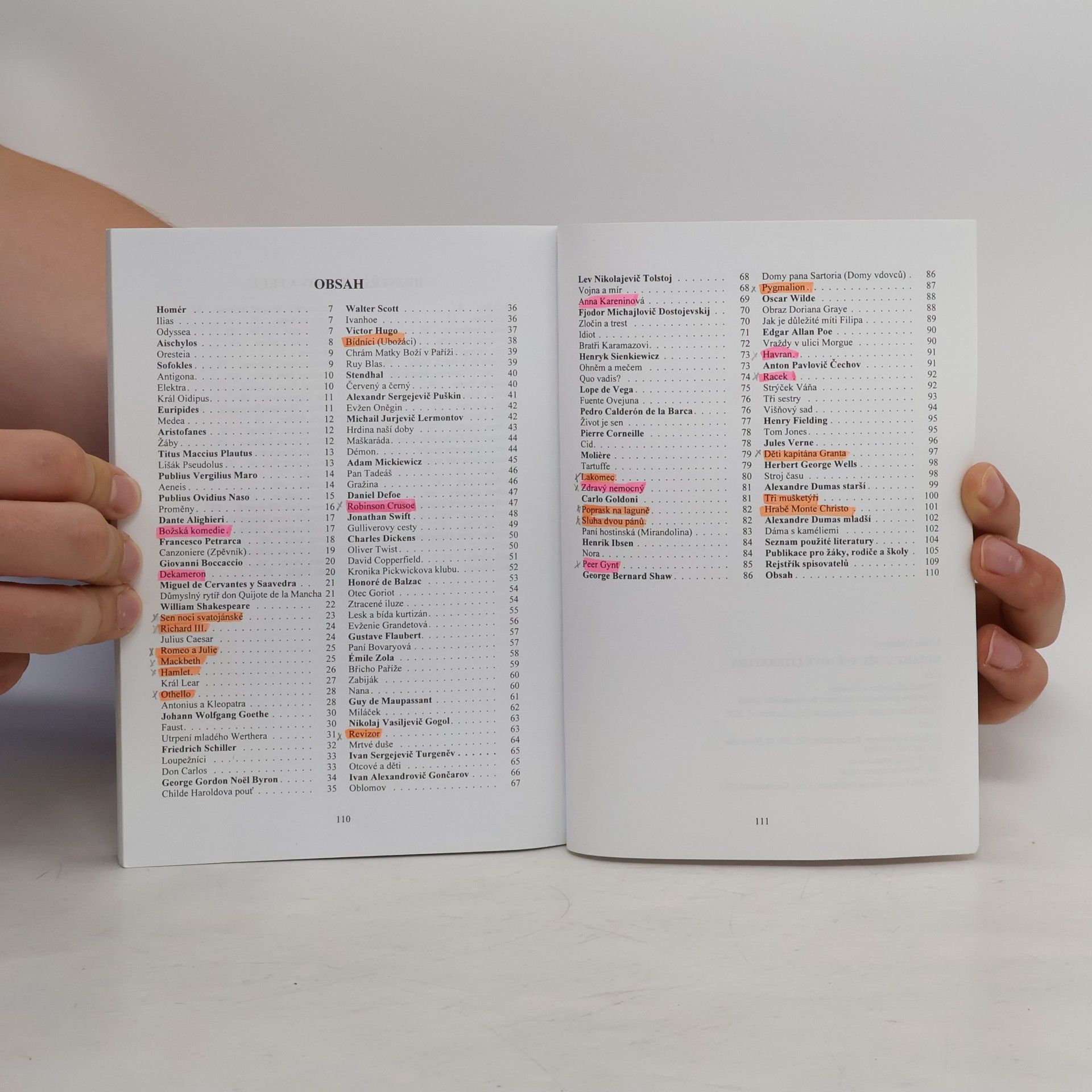Libuše Ulrichová Obsahy z děl světové literatury. I. díl