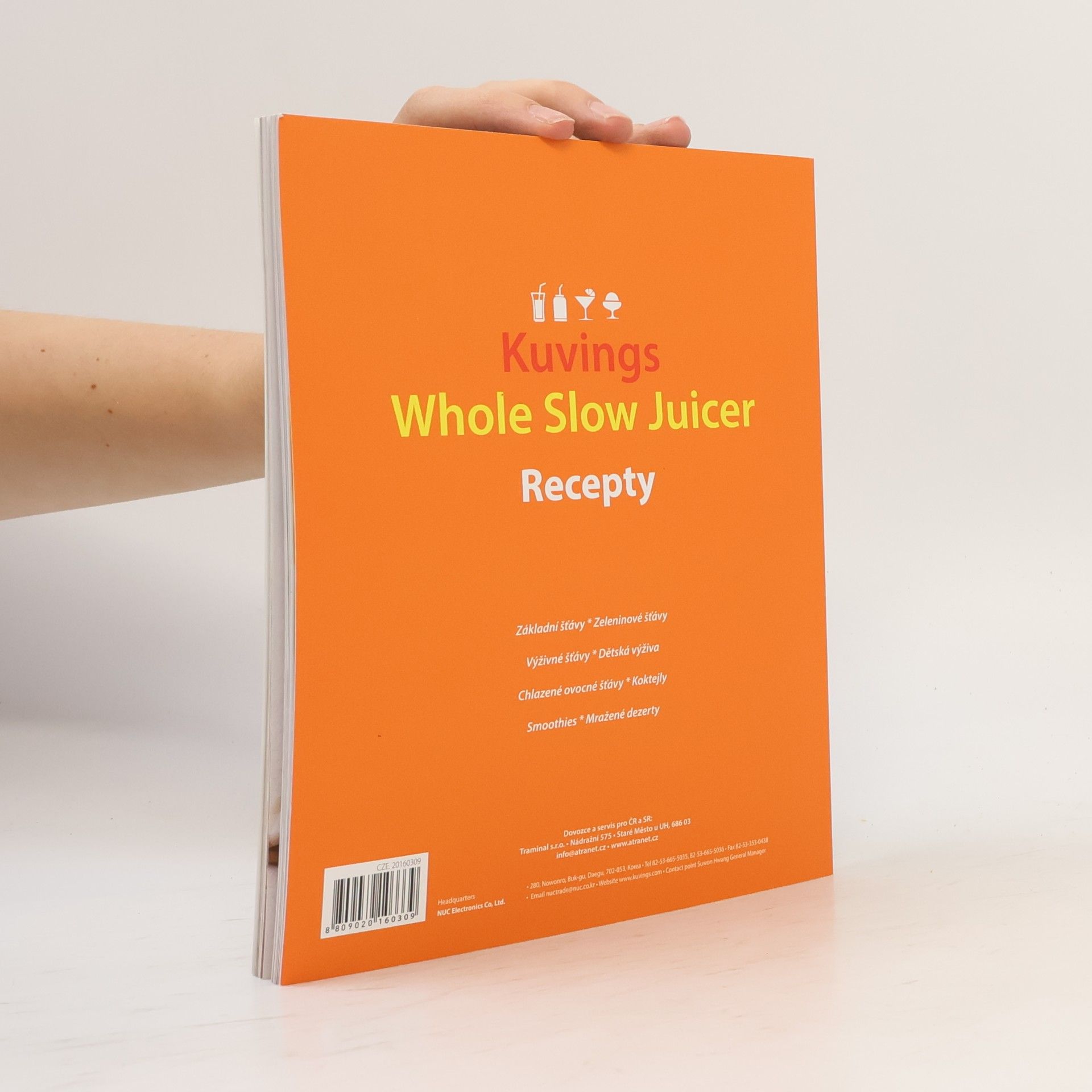 Autores varios Recepty Kuvings Whole Slow Juicer