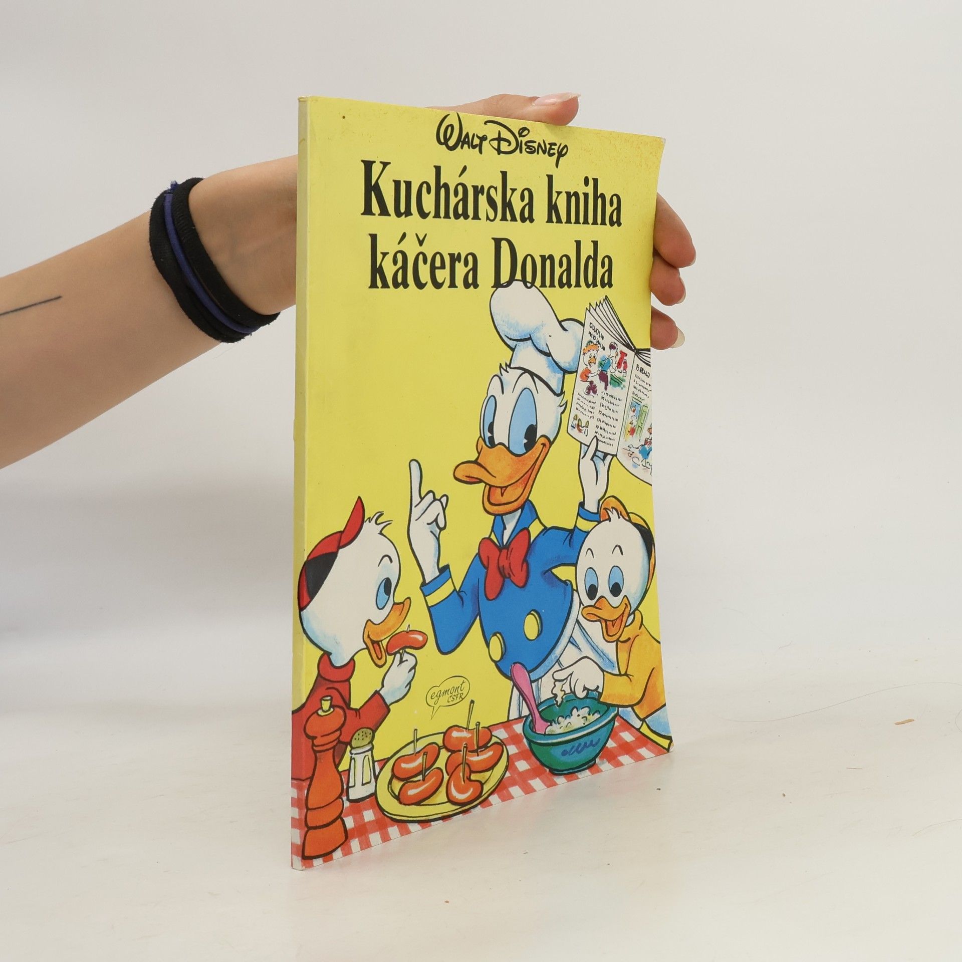 Walt Disney Kuchárska kniha káčera Donalda