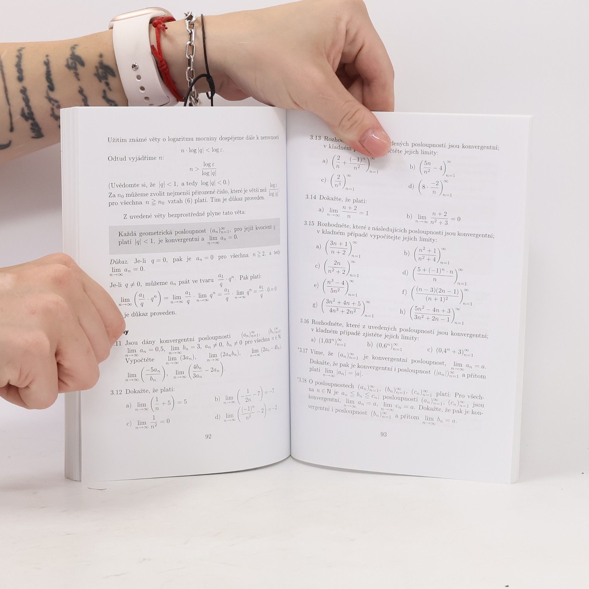 Oldřich Odvárko Matematika pro gymnázia. Posloupnosti a řady