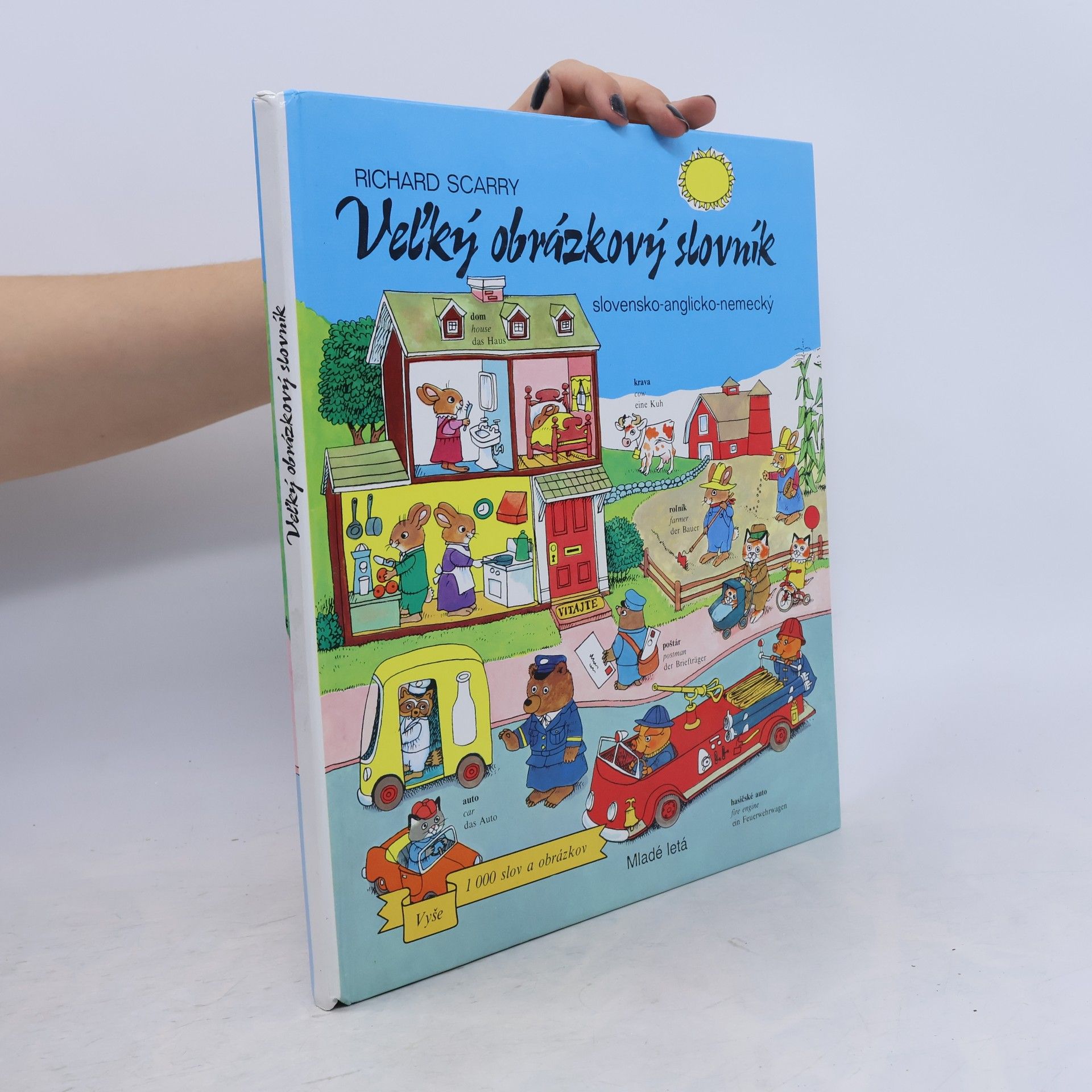 Richard Scarry Veľký obrázkový slovník. Slovensko-anglicko-nemecký