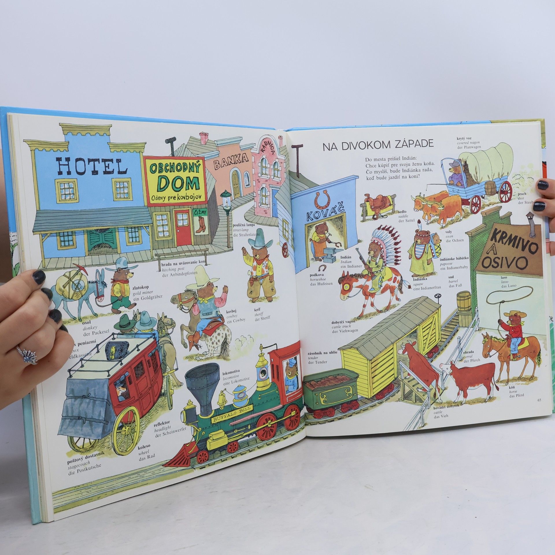 Richard Scarry Veľký obrázkový slovník. Slovensko-anglicko-nemecký