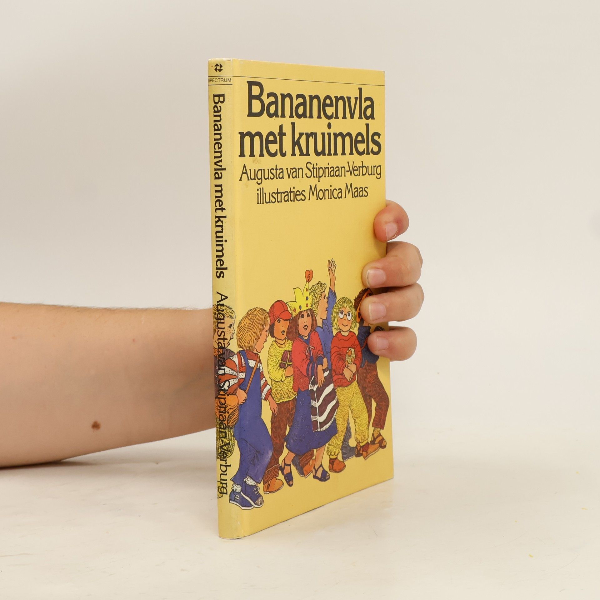 Bananenvla met kruimels