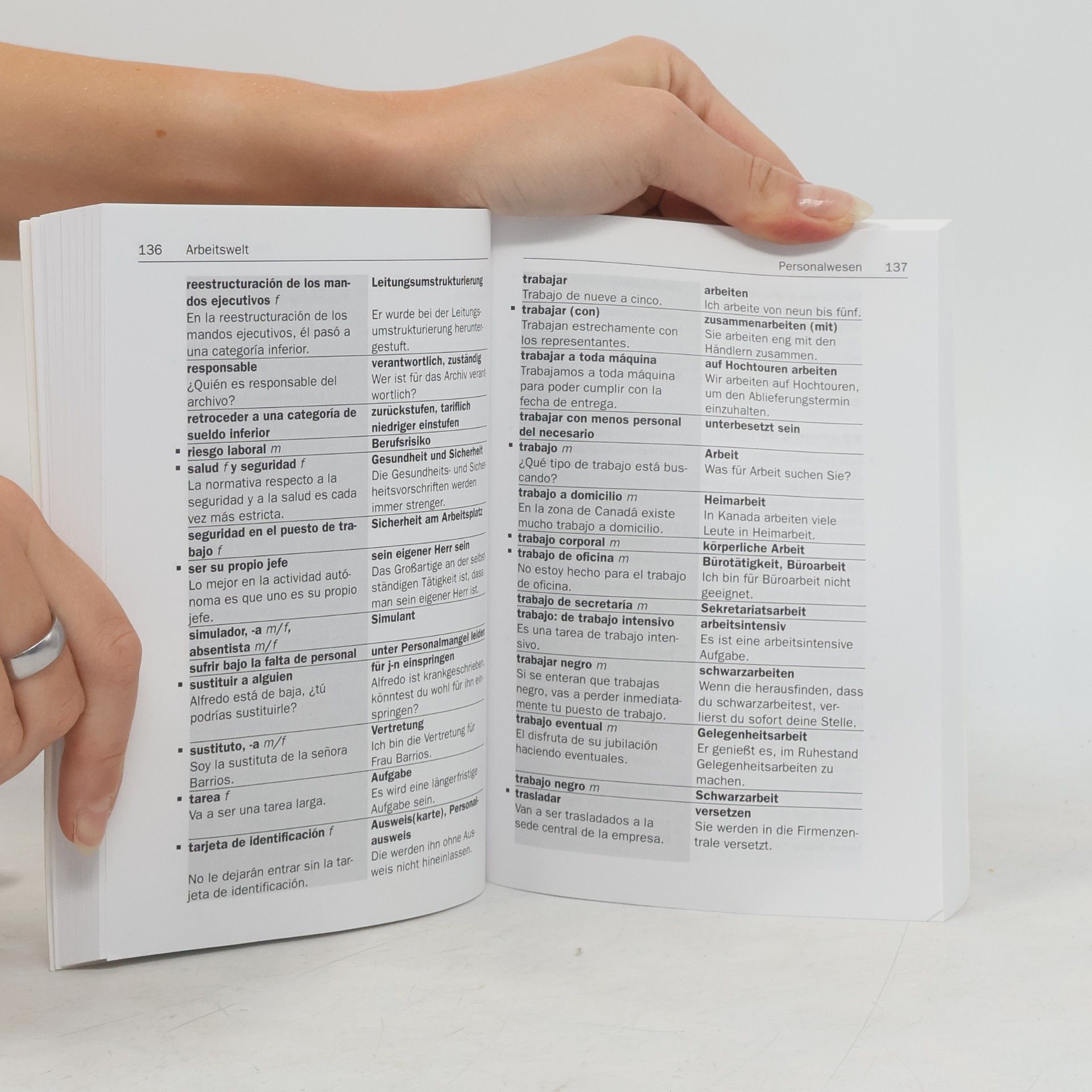 Humboldt Taschenbücher: Business-Spanisch Wortschatz