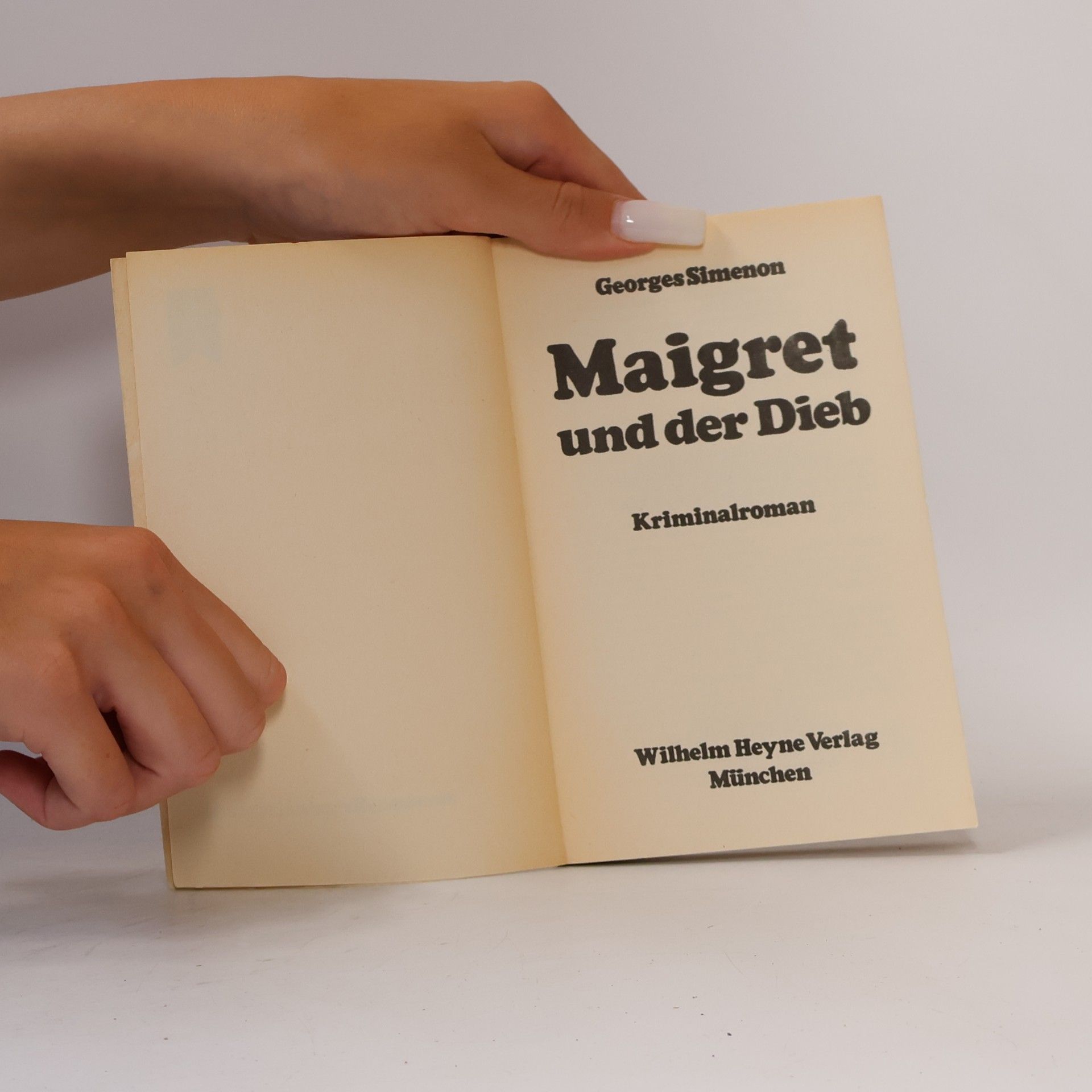 Georges Simenon Maigret und der Dieb