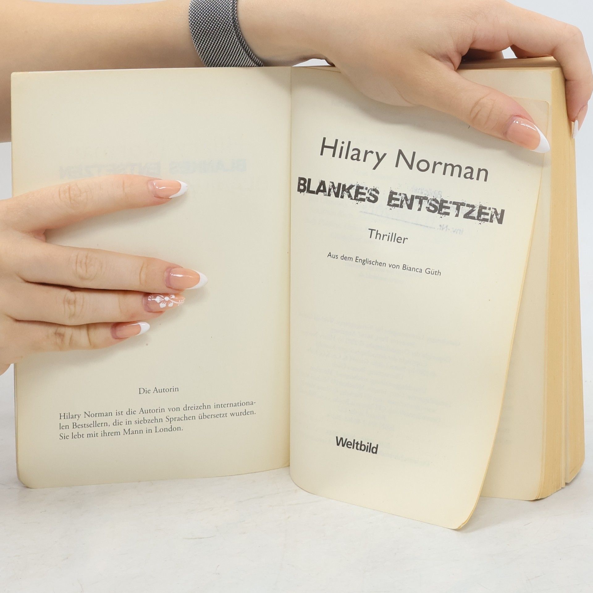 Hilary Norman Blankes Entsetzen
