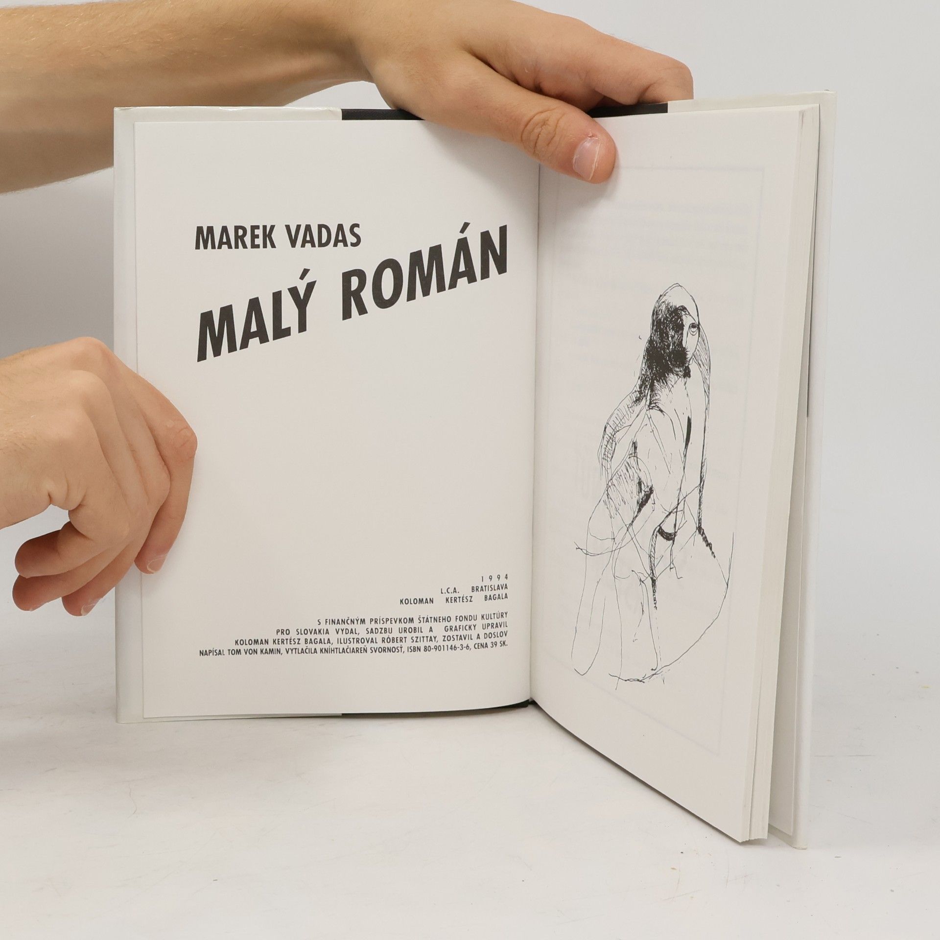 Marek Vadas Malý román