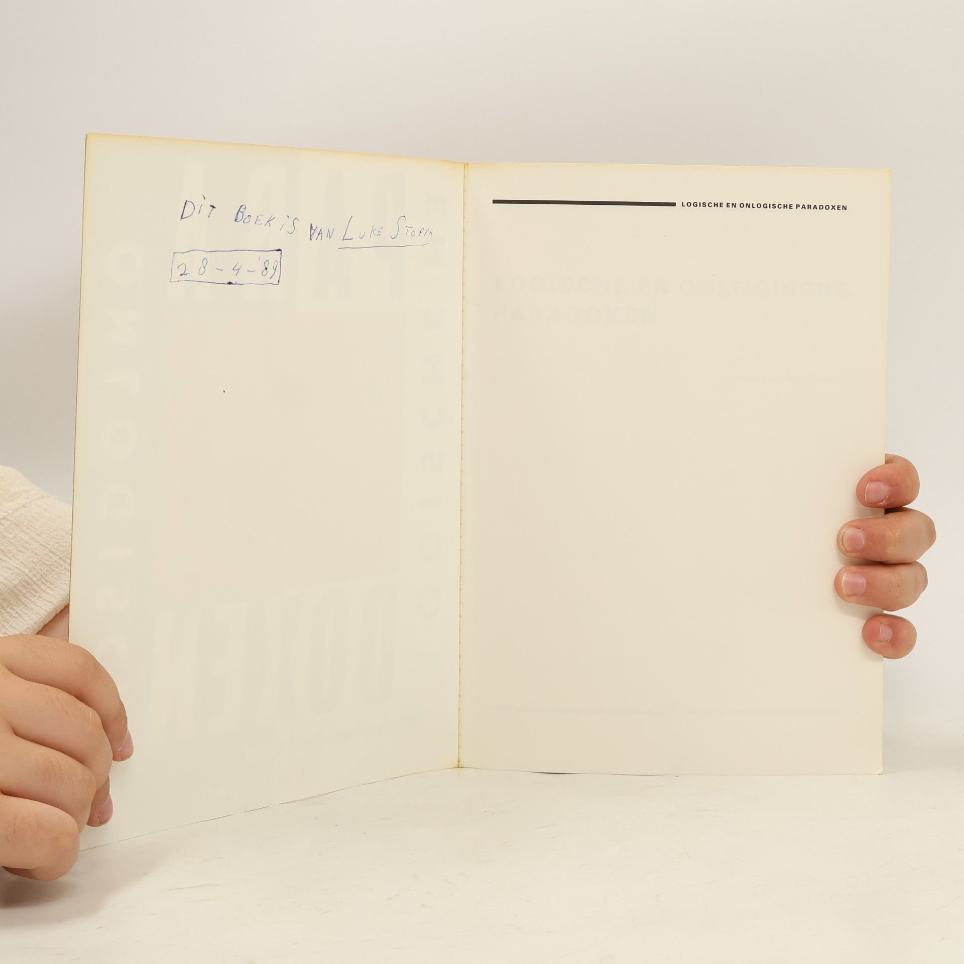 Nicholas Falletta Logische en onlogische paradoxen