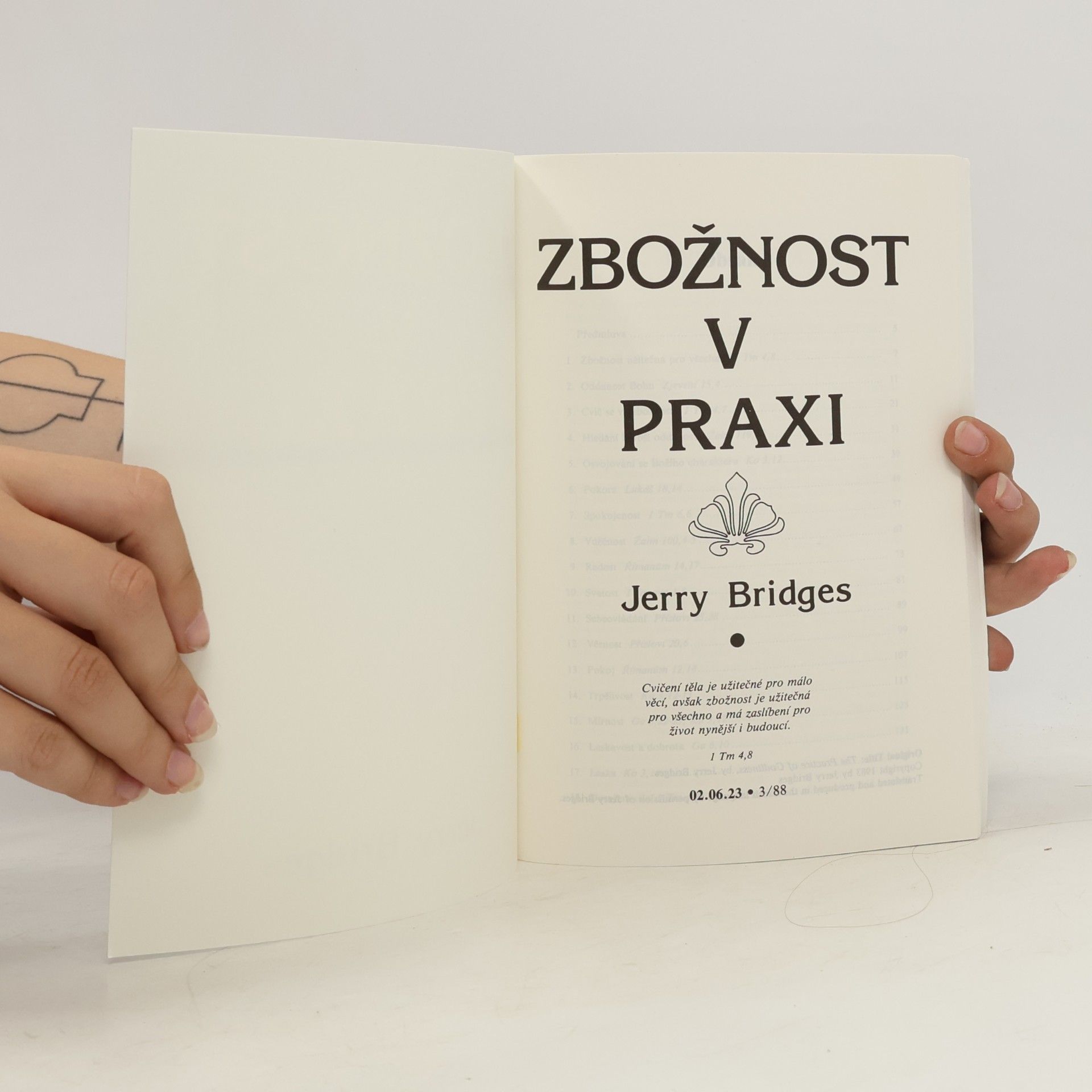 Jerry Bridges Zbožnost v praxi
