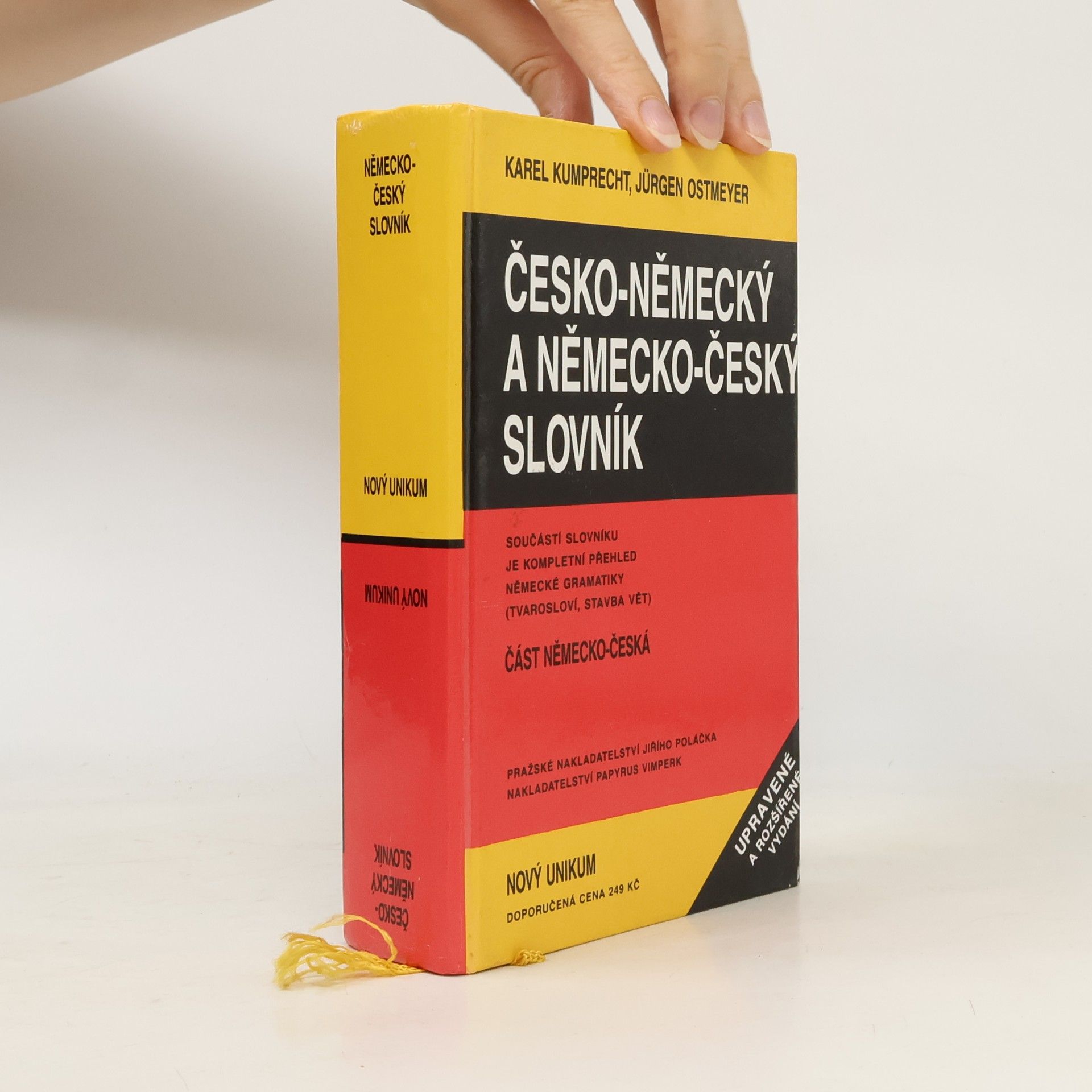 Česko-německý a německo-český slovník